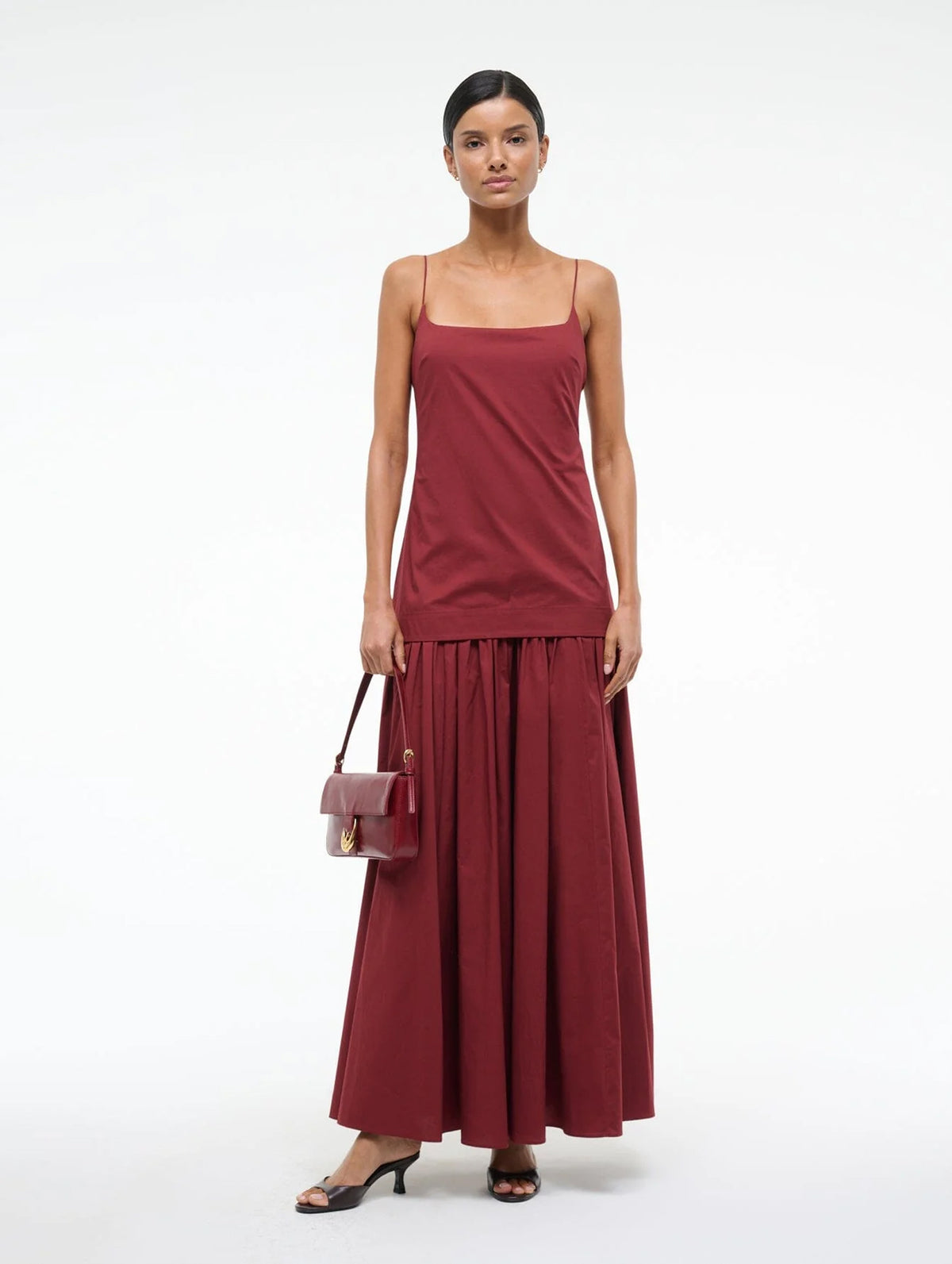 Ari Dress in Sangria