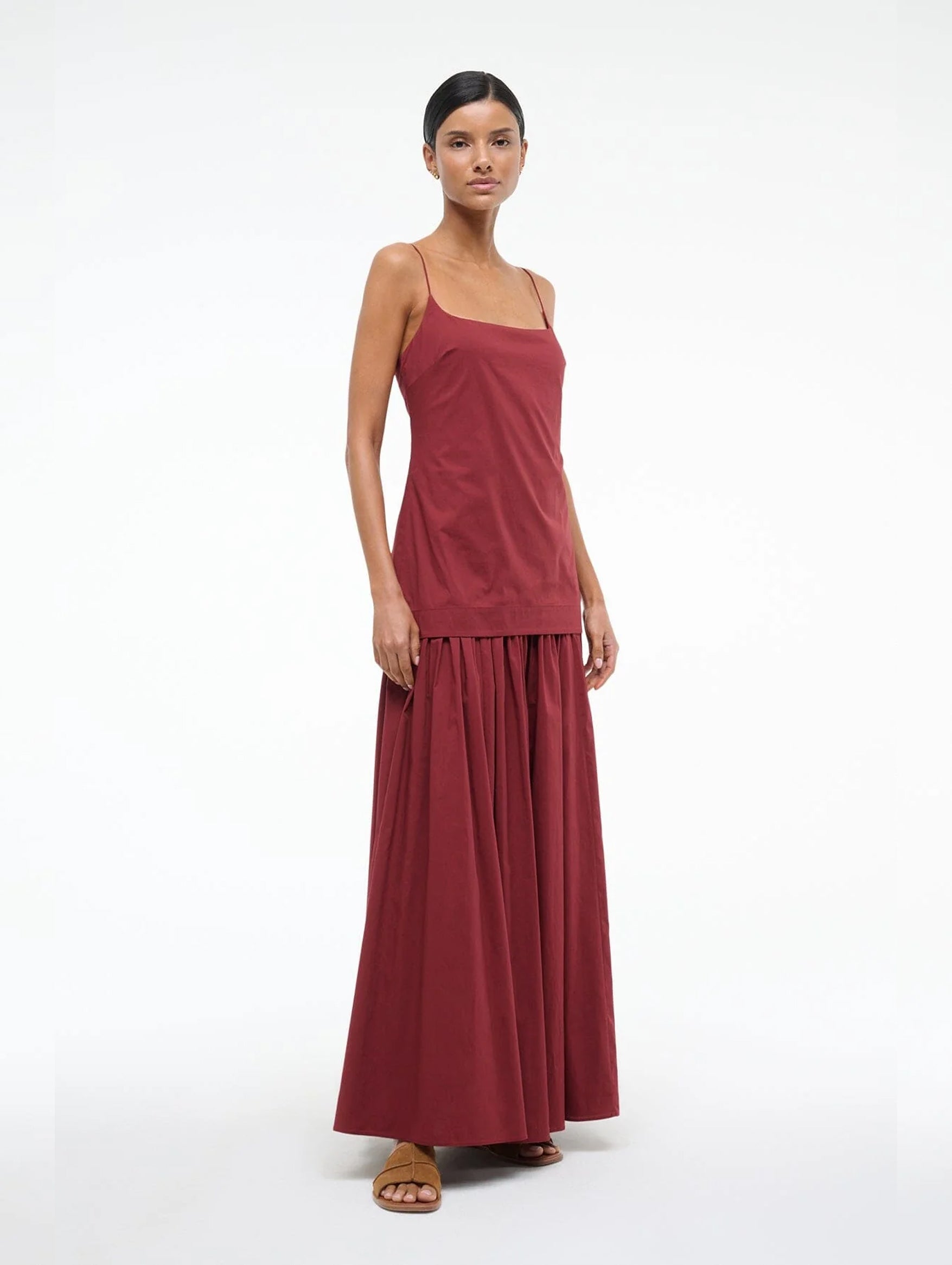 Ari Dress in Sangria