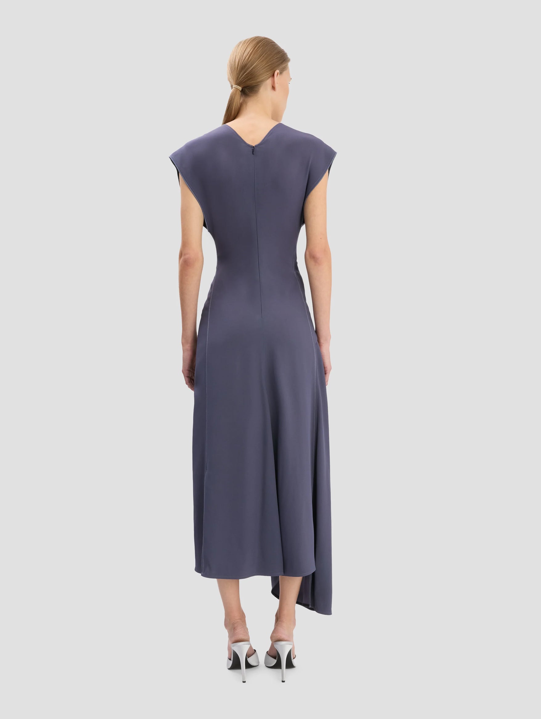 Aria Midi Dress in Eclipse