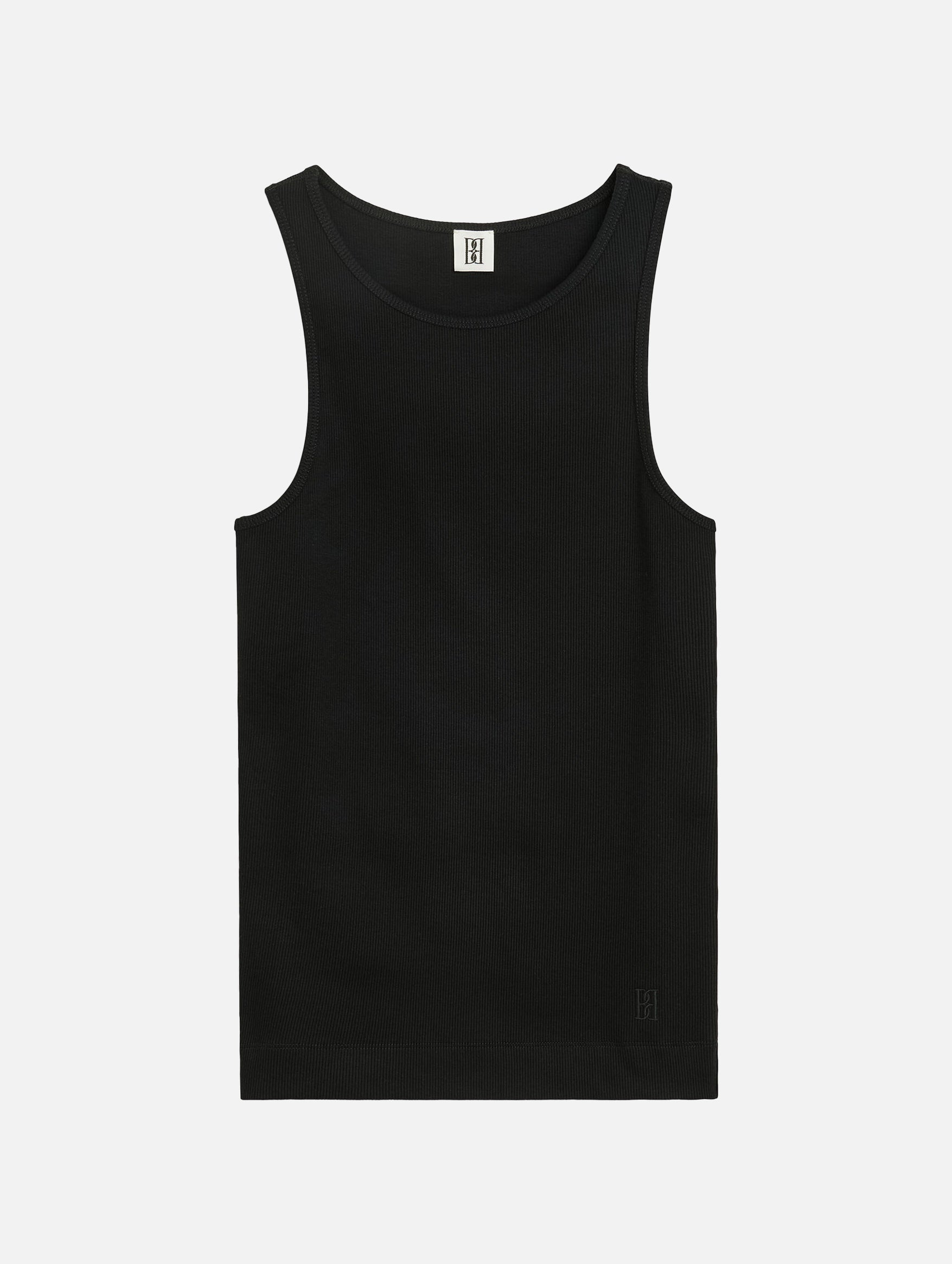 Amani Organic Cotton Tank Top in Black