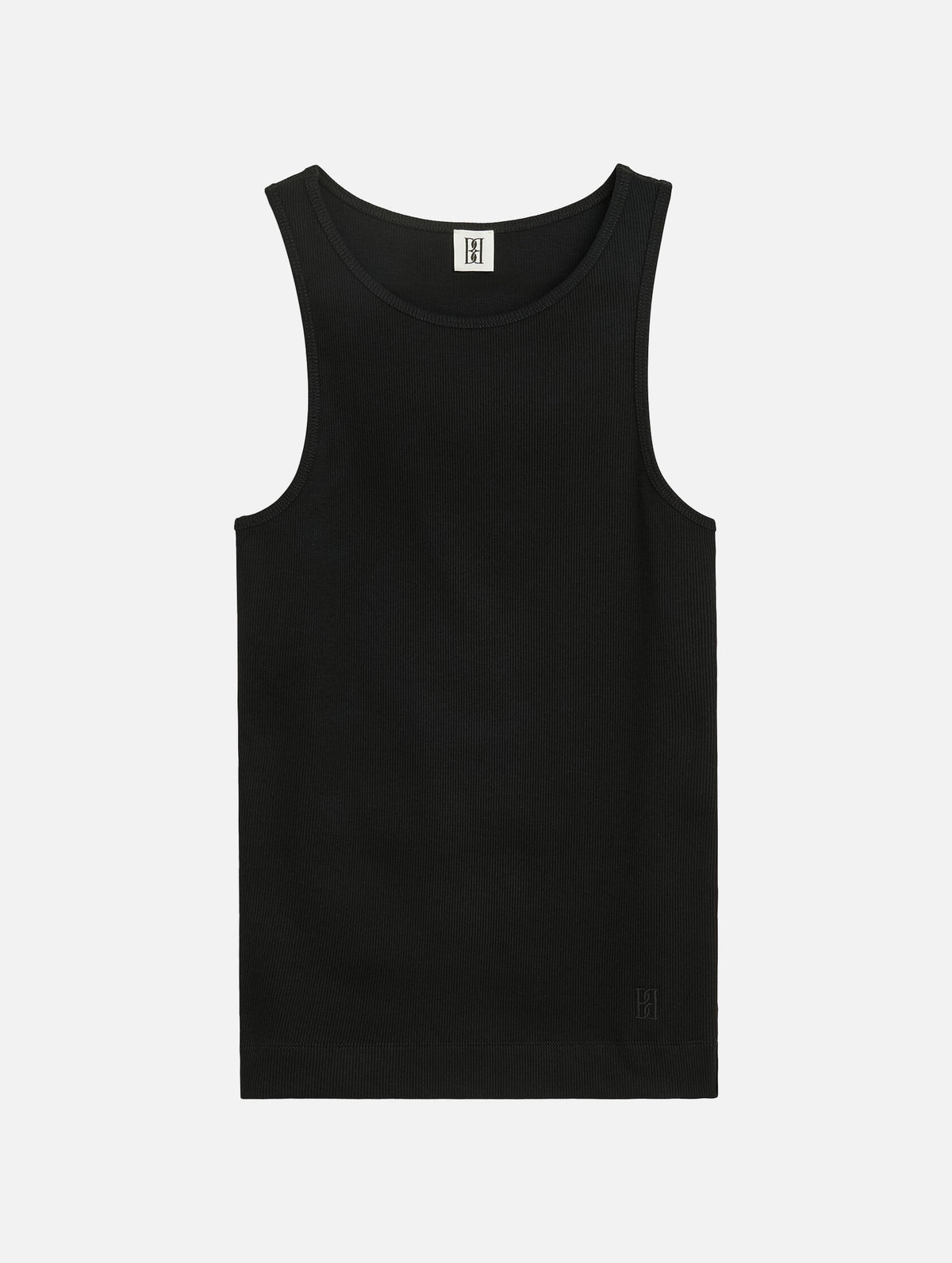 Amani Organic Cotton Tank Top in Black