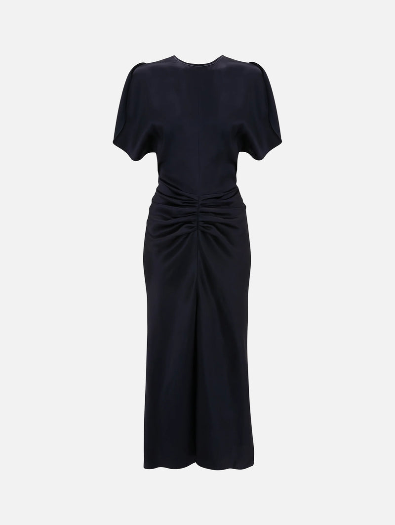 Bela Midi Dress in Midnight