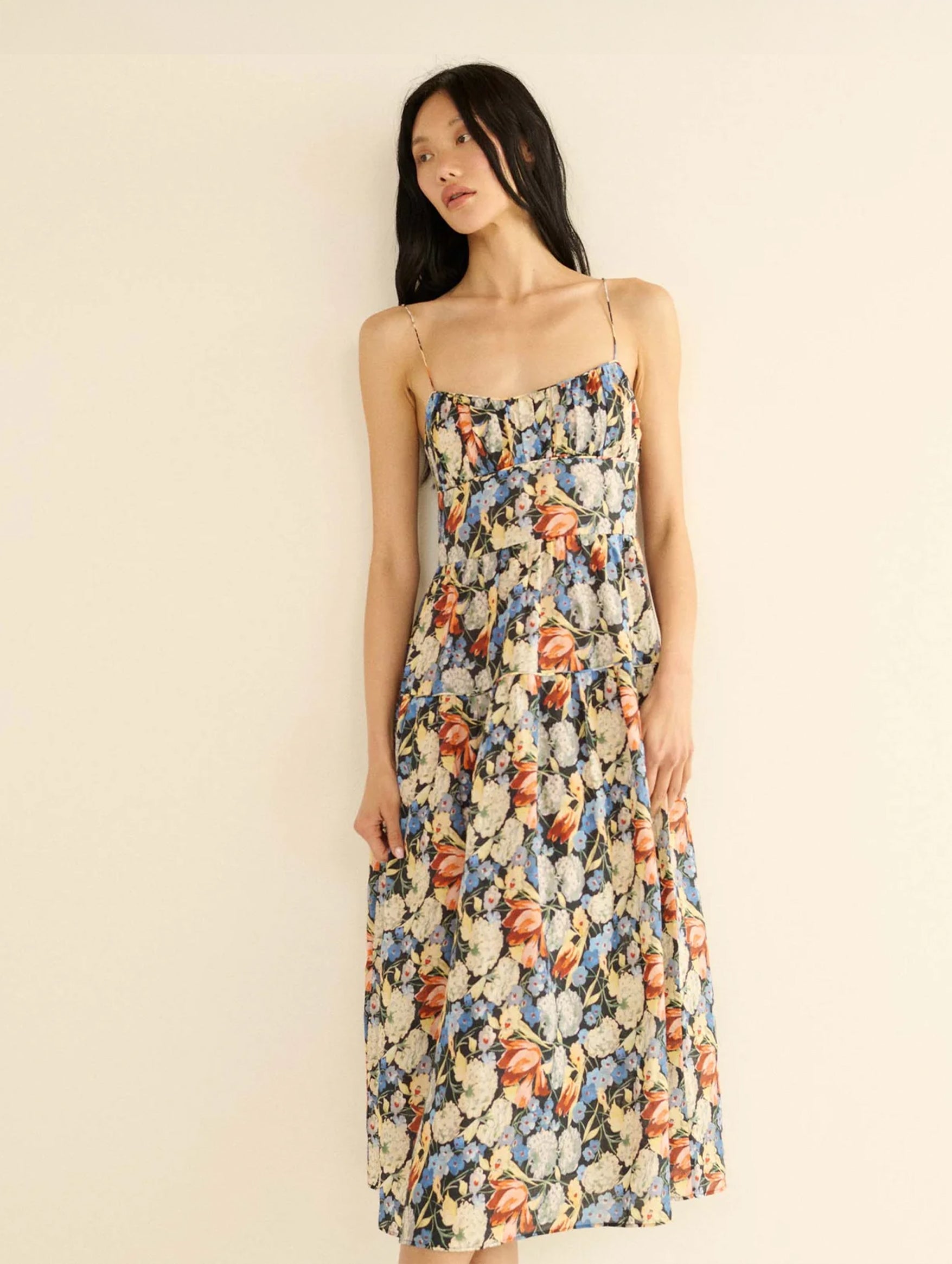 Benoit Dress in Petit Jardin De Villandry