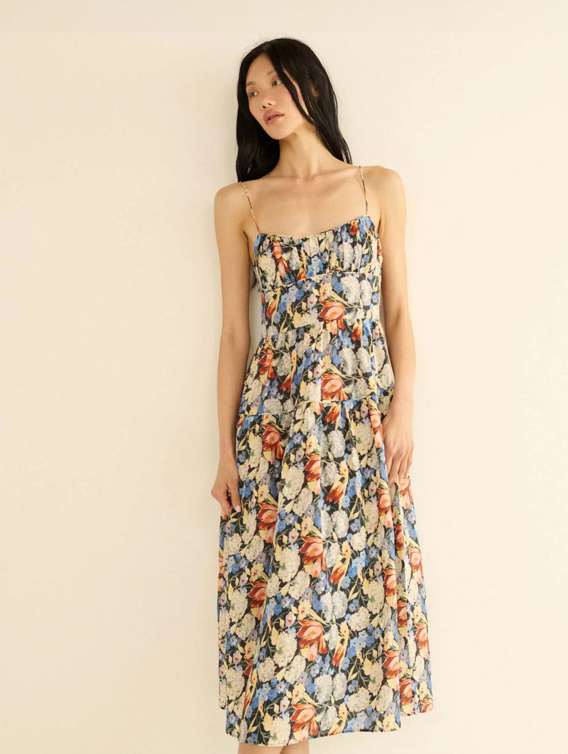 Benoit Dress in Petit Jardin De Villandry
