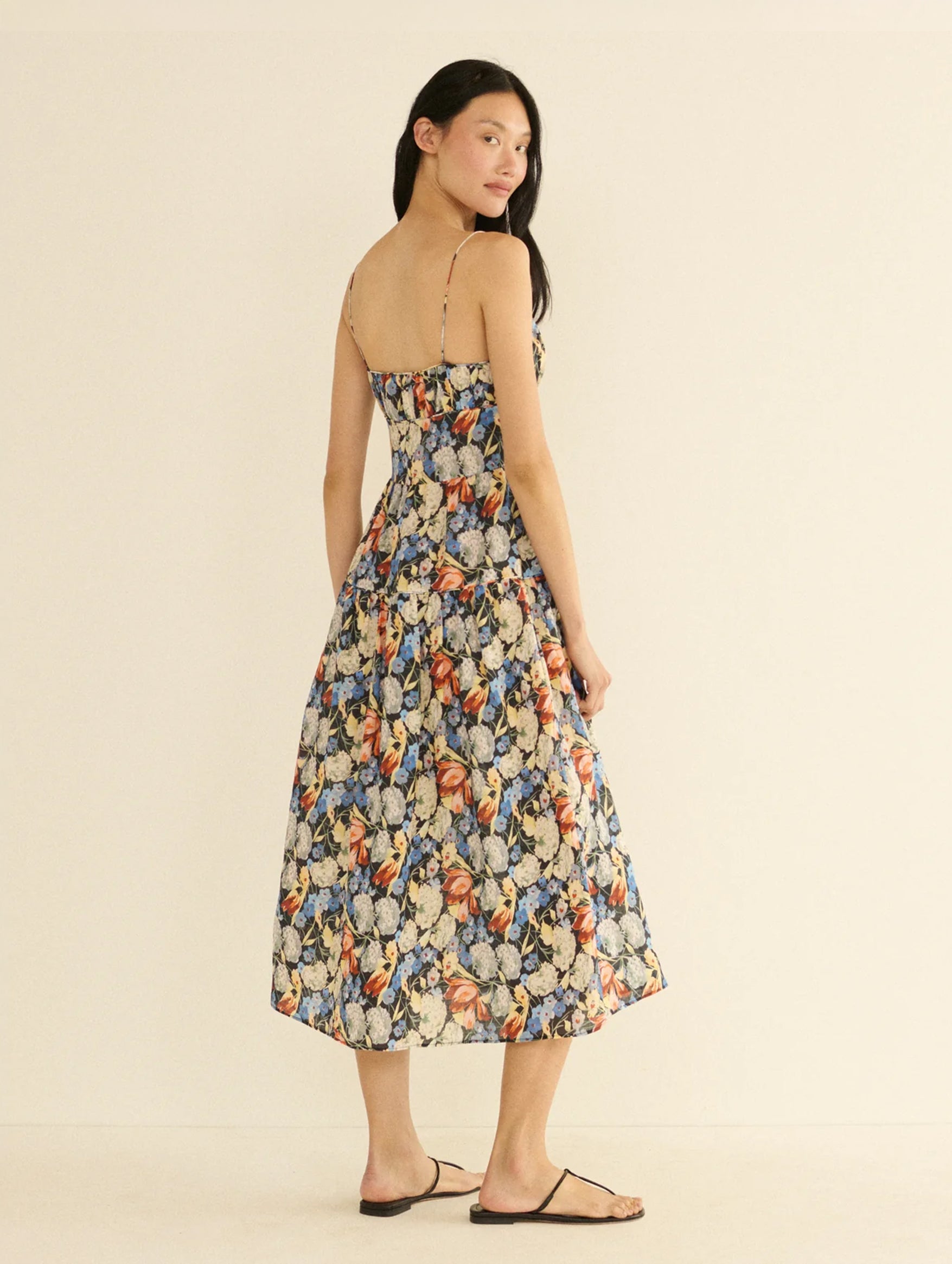 Benoit Dress in Petit Jardin De Villandry
