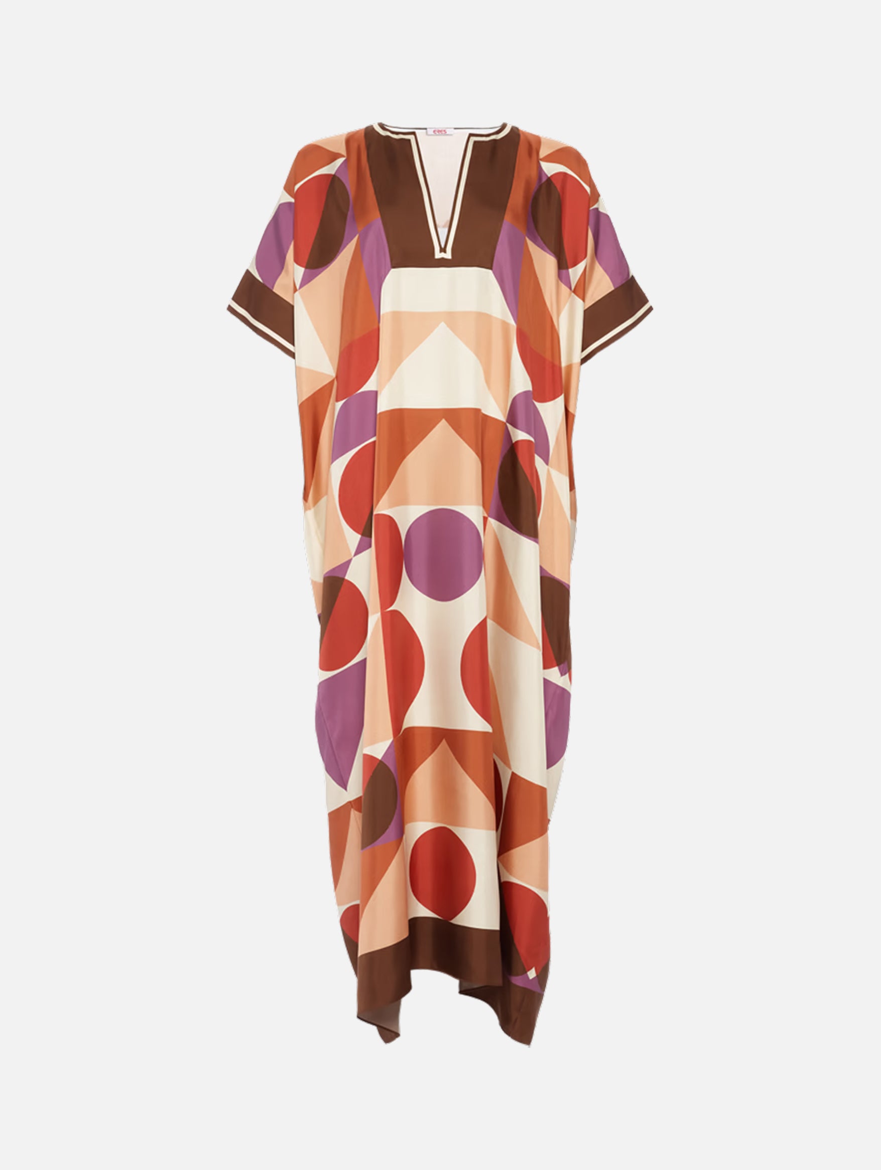 Berry Kaftan in Imprimé Marisa