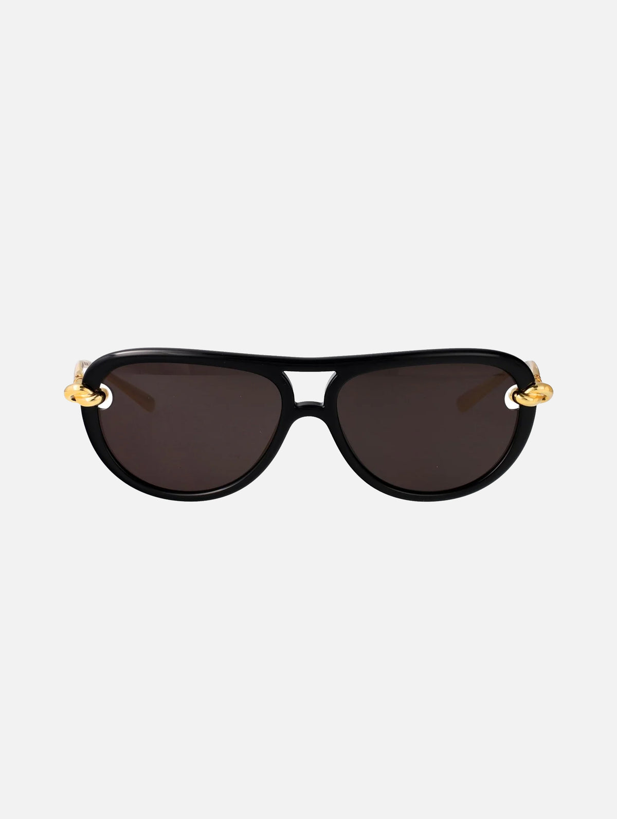 BV1418S005 Aviator Sunglasses in Black