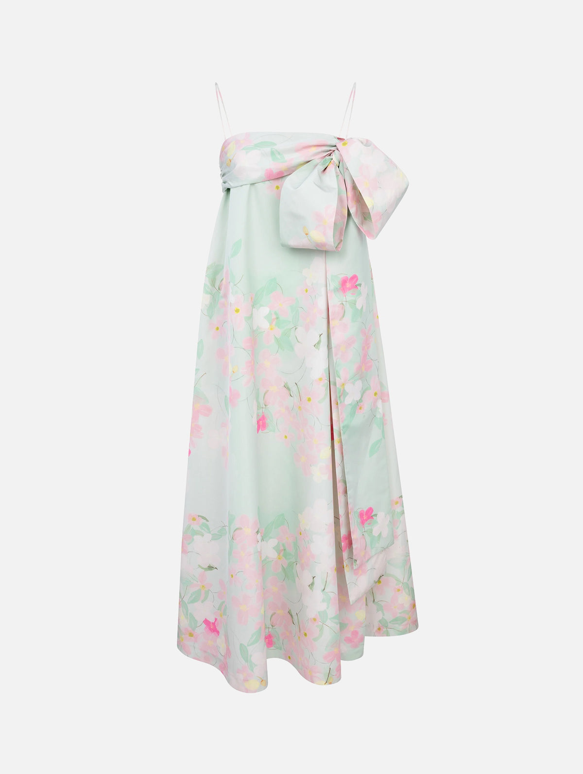 Bailey Dress in Clematis Montana Mint