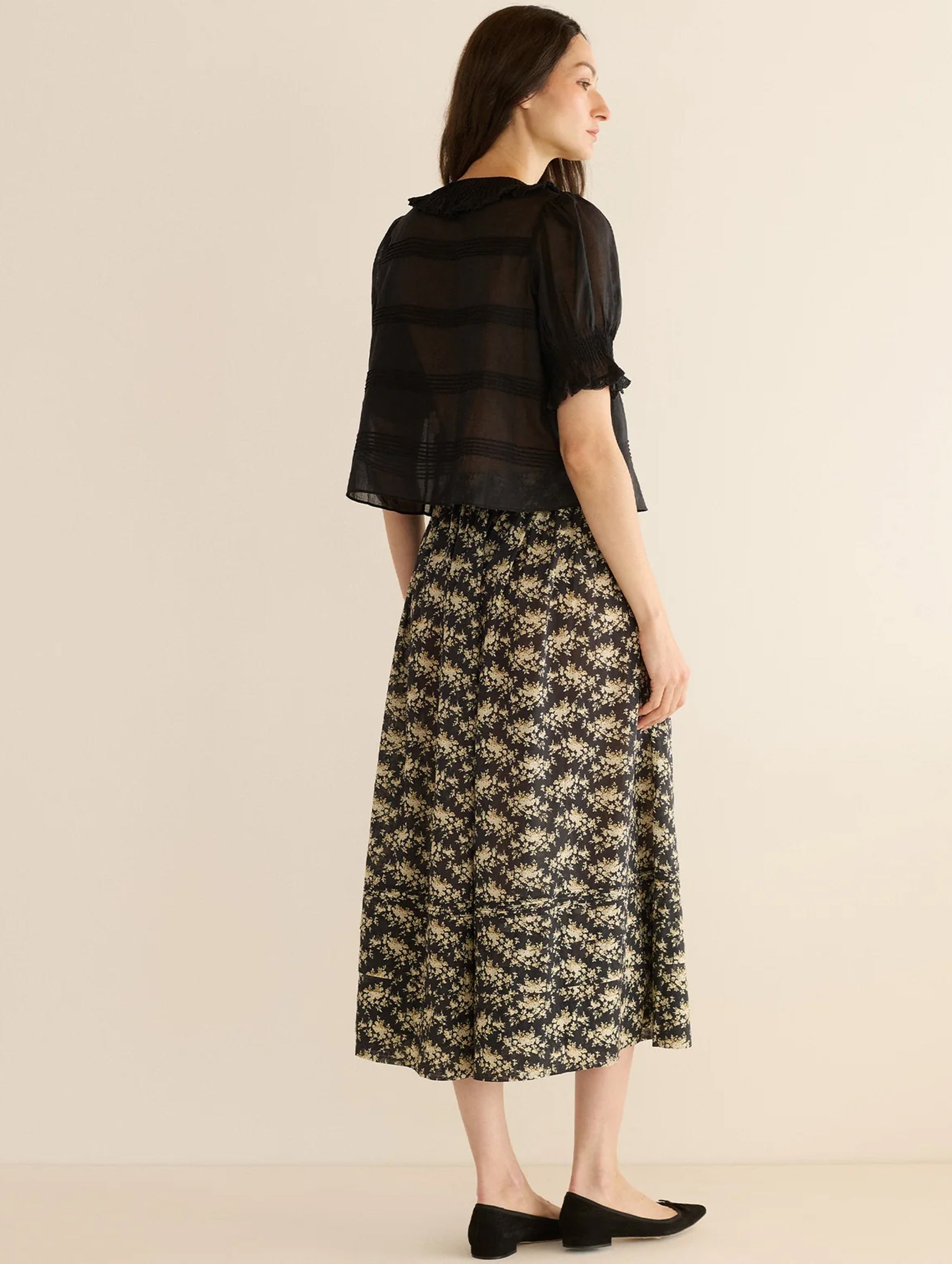 Balsam Cotton Top in Black