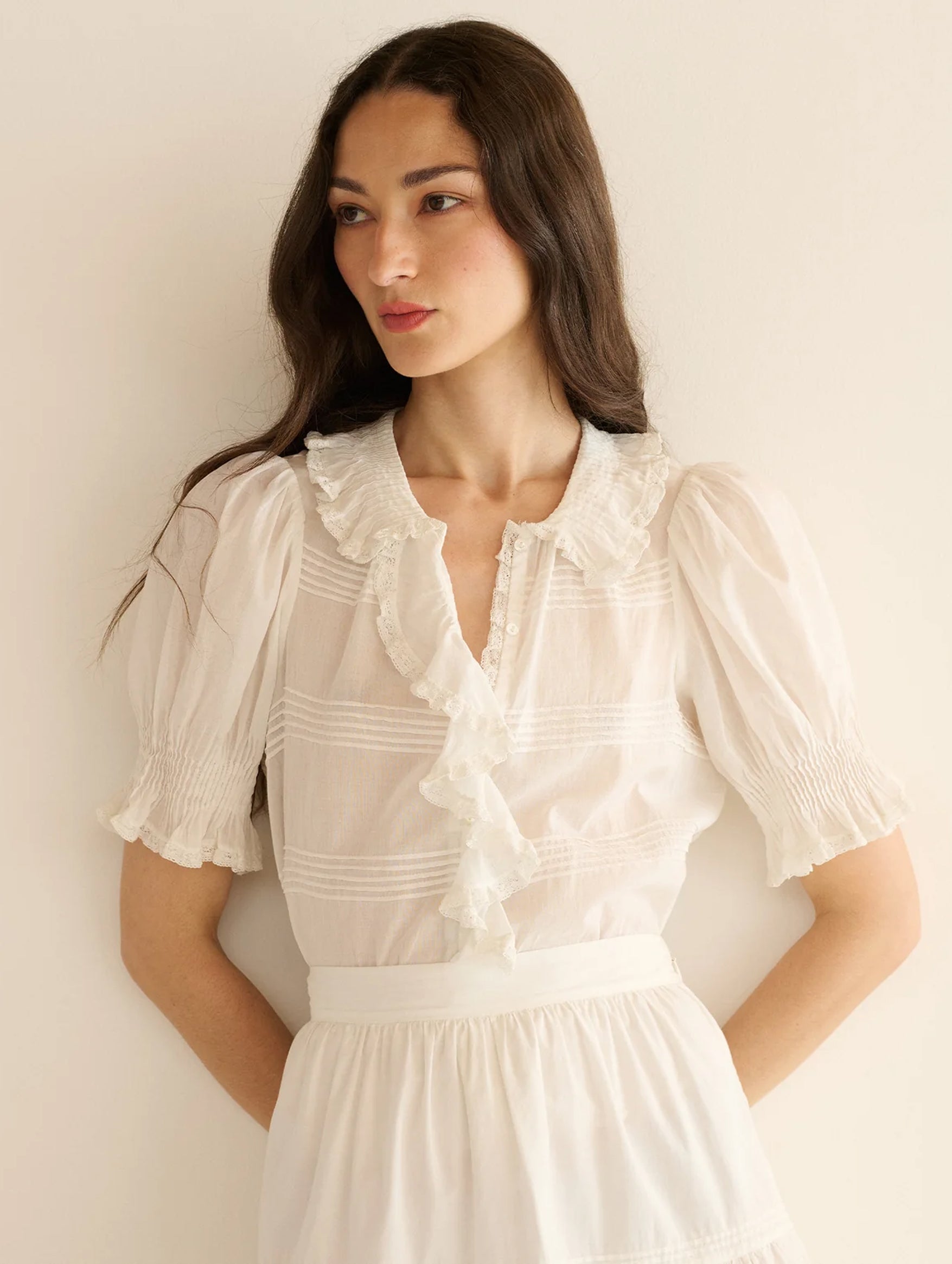 Balsam Cotton Top in Salt