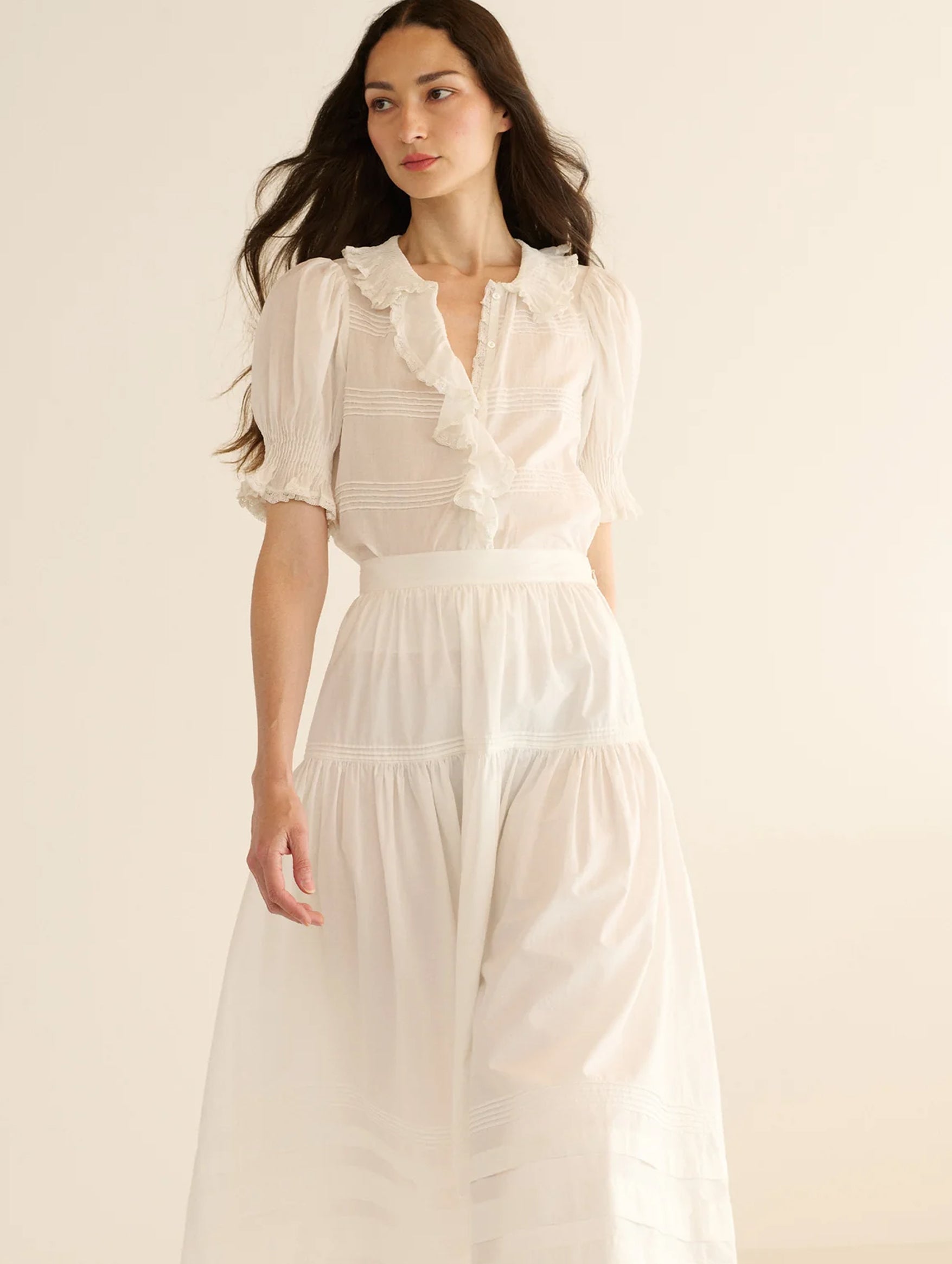 Balsam Cotton Top in Salt