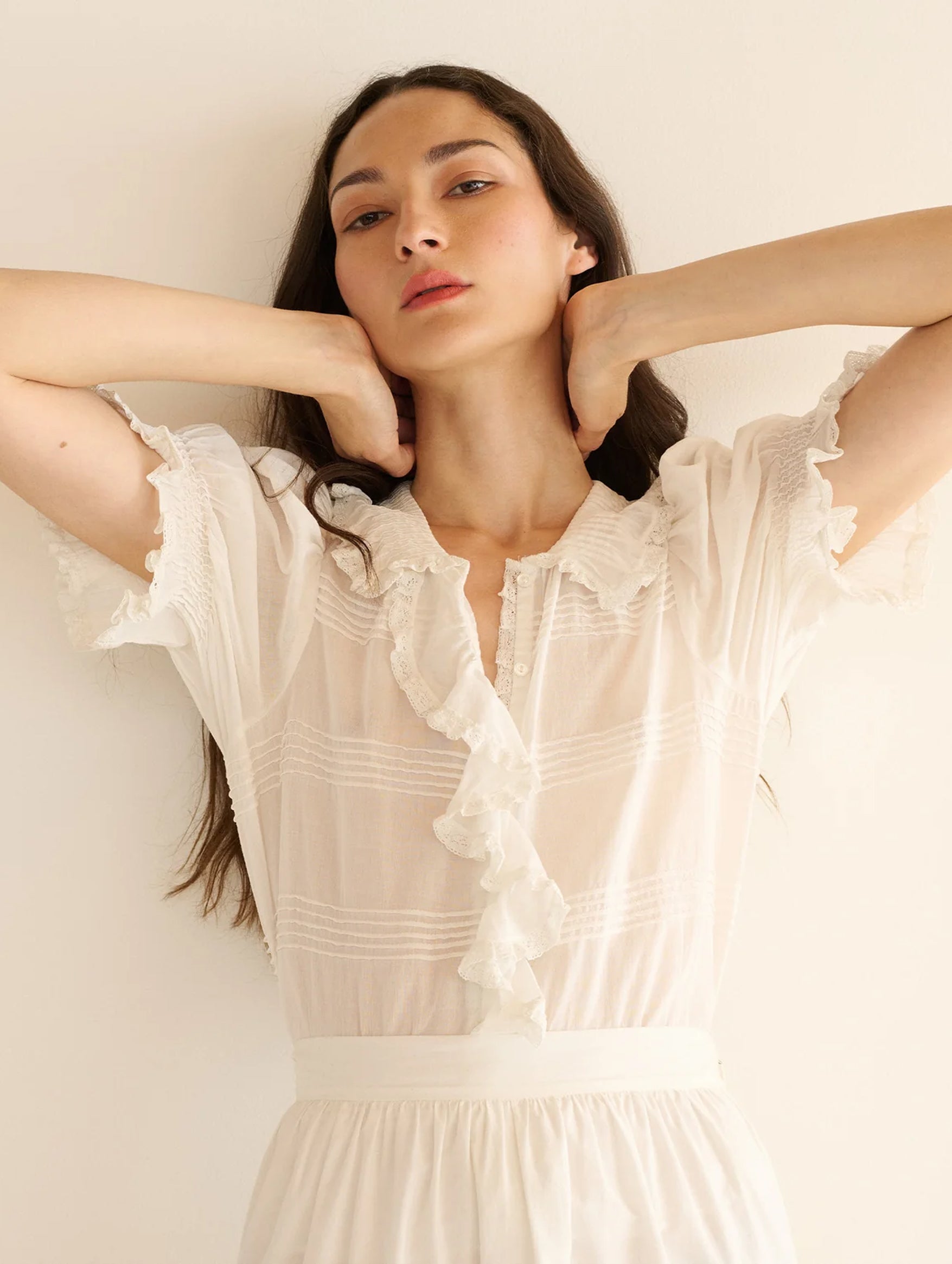 Balsam Cotton Top in Salt