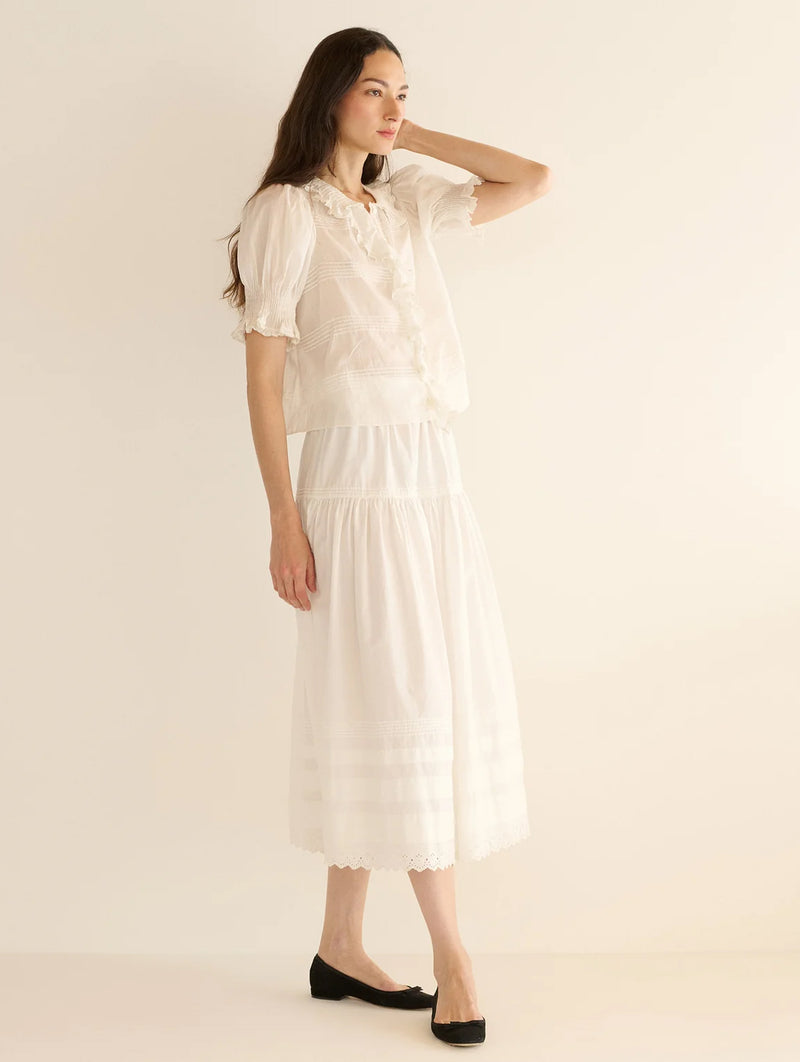Balsam Cotton Top in Salt
