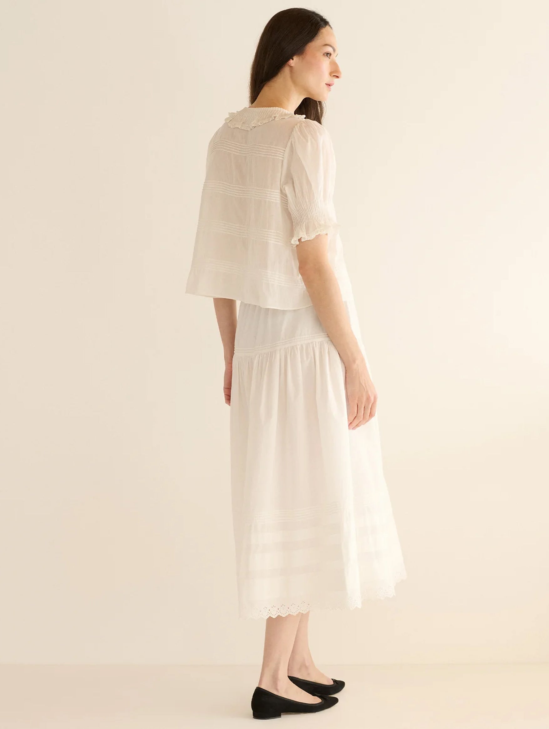 Balsam Cotton Top in Salt