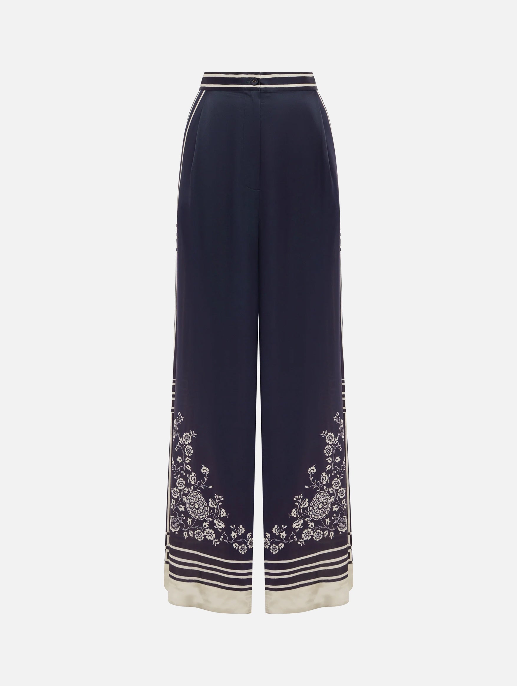 Banderra Silk Pant in Ink