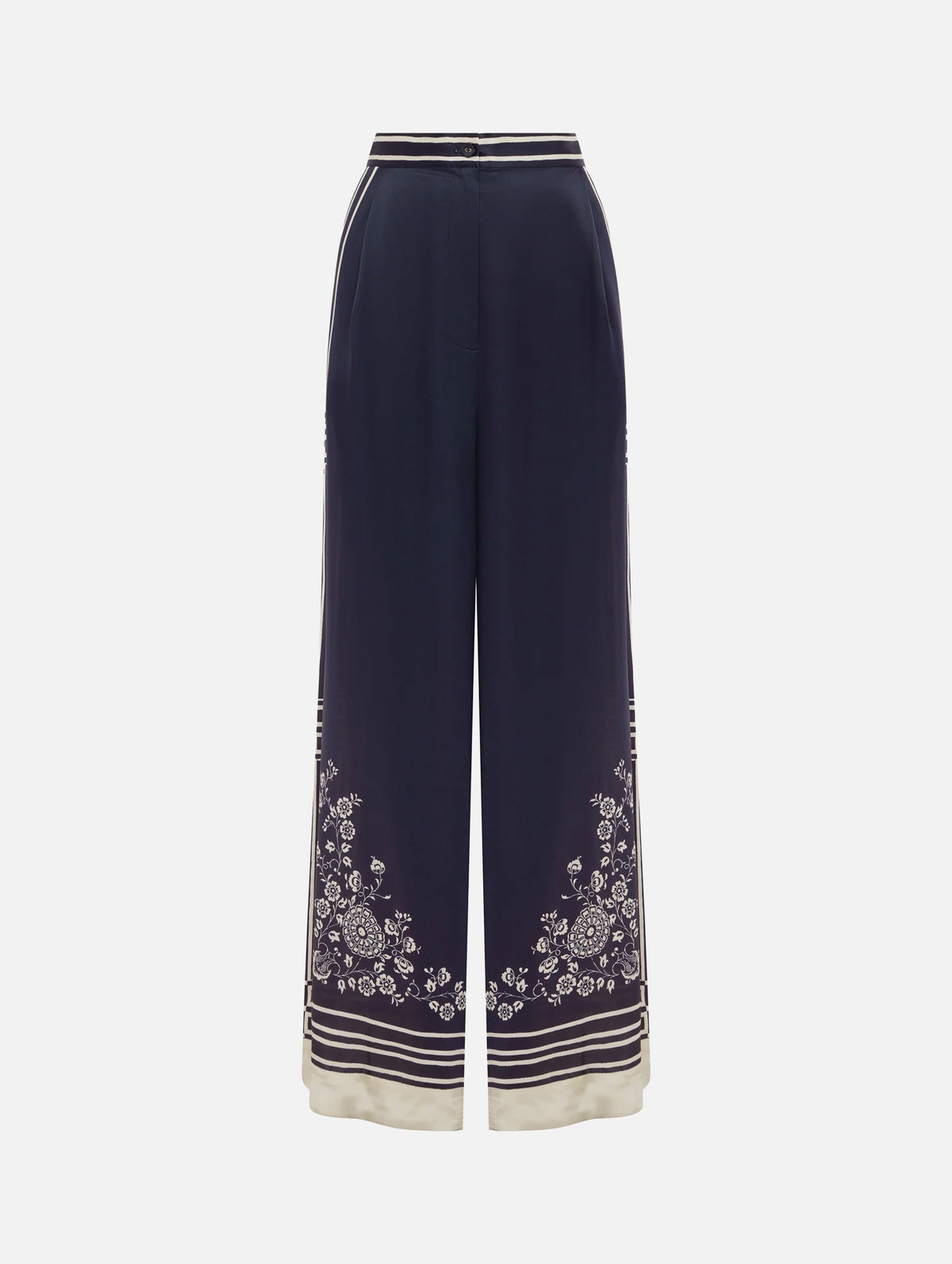 Banderra Silk Pant in Ink