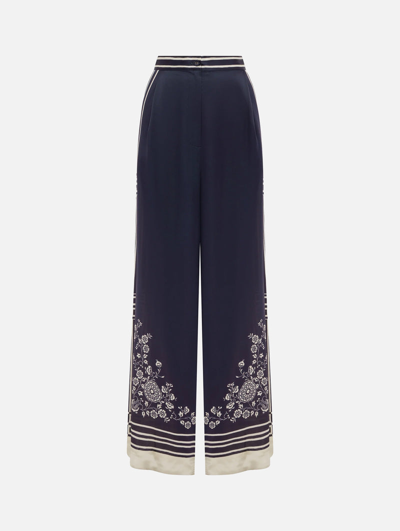 Banderra Silk Pant in Ink