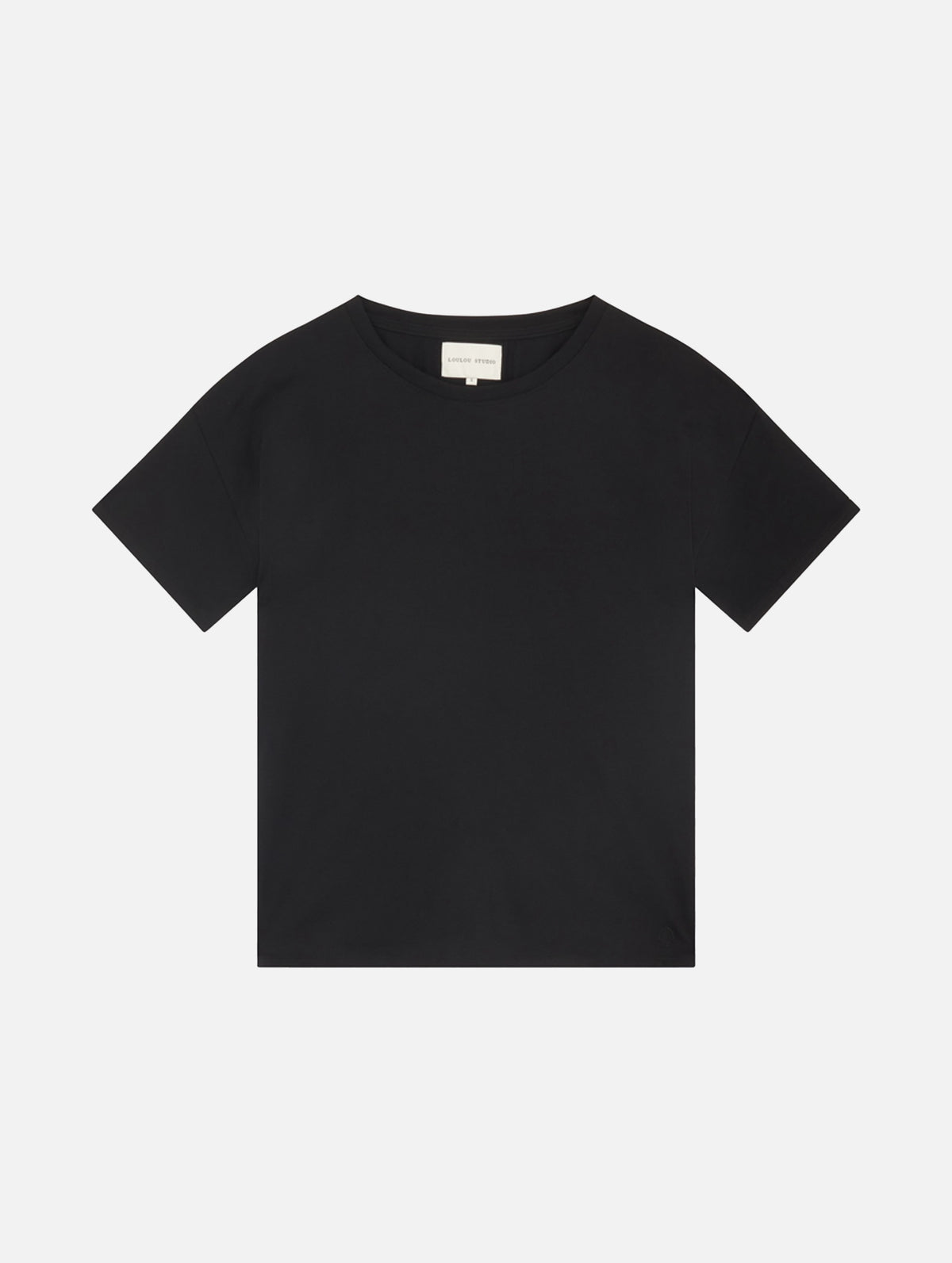 Basiluzzo Short Sleeve Tee in Black