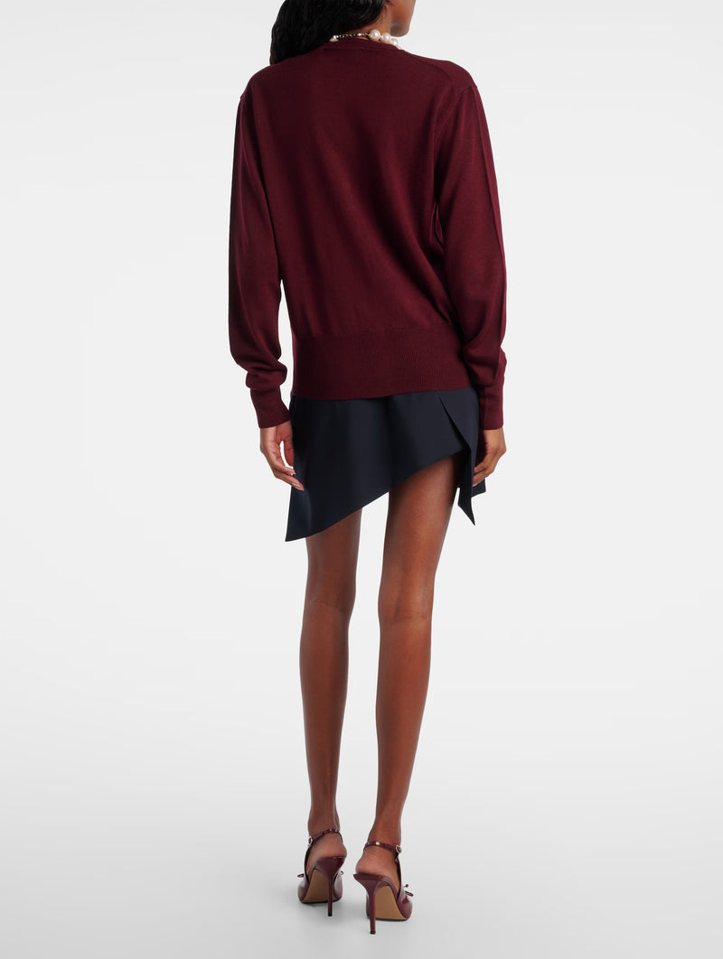 Bea Cardigan in Brick