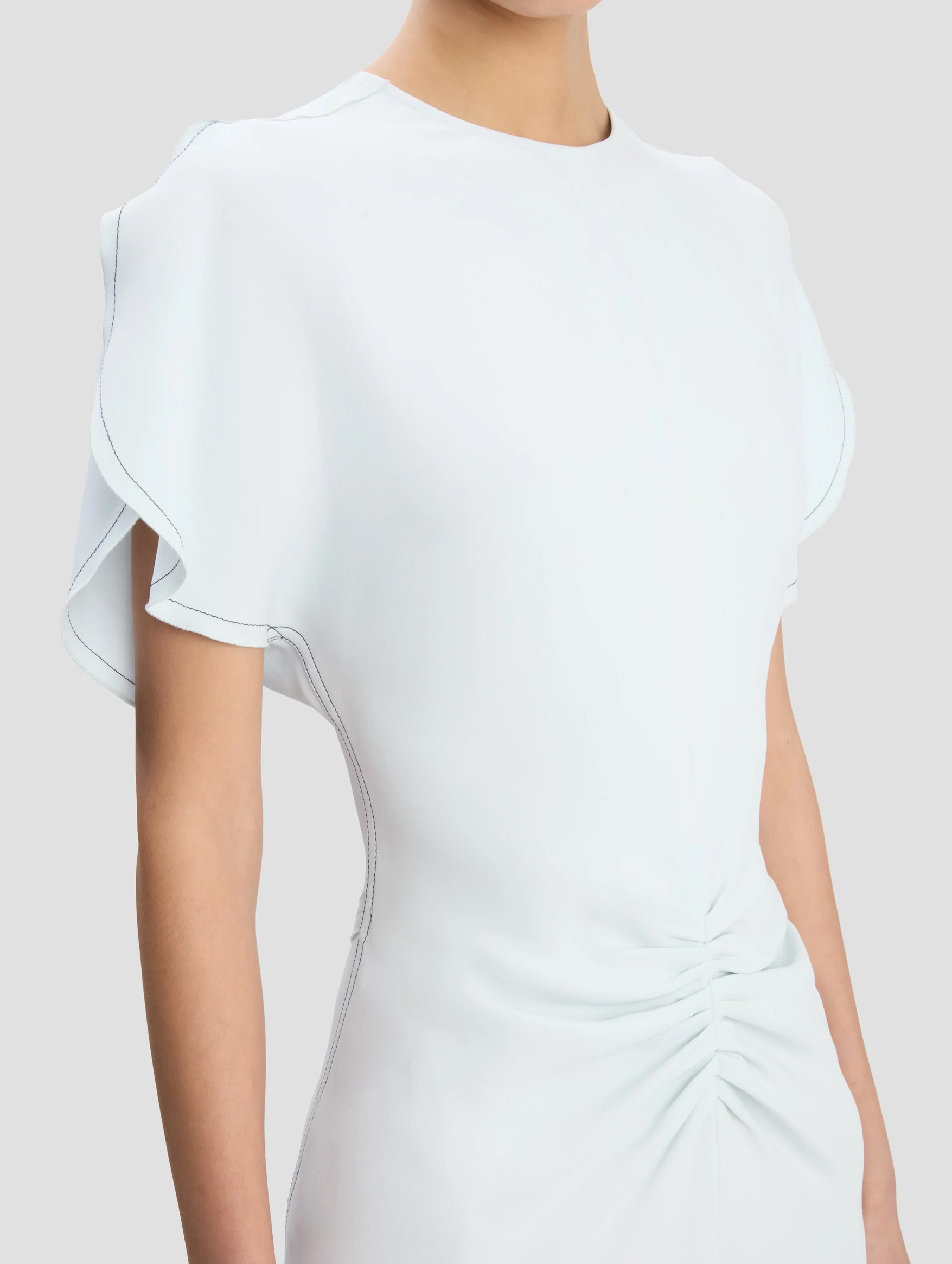 Bela Midi Dress In Glacial Blue