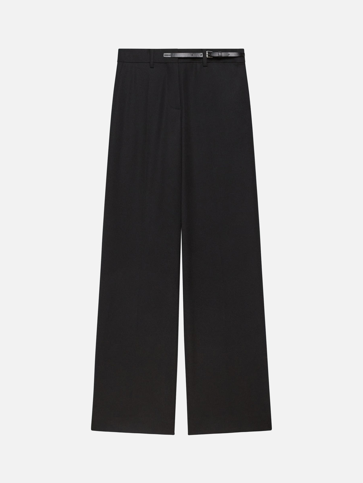 Belted Trouser in Black