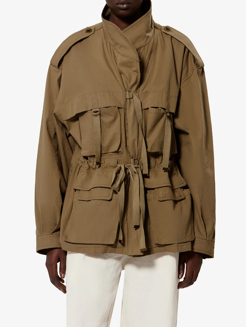 Beriza Jacket in Khaki