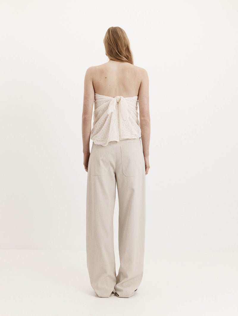 Beru Top in Ivory SIlk