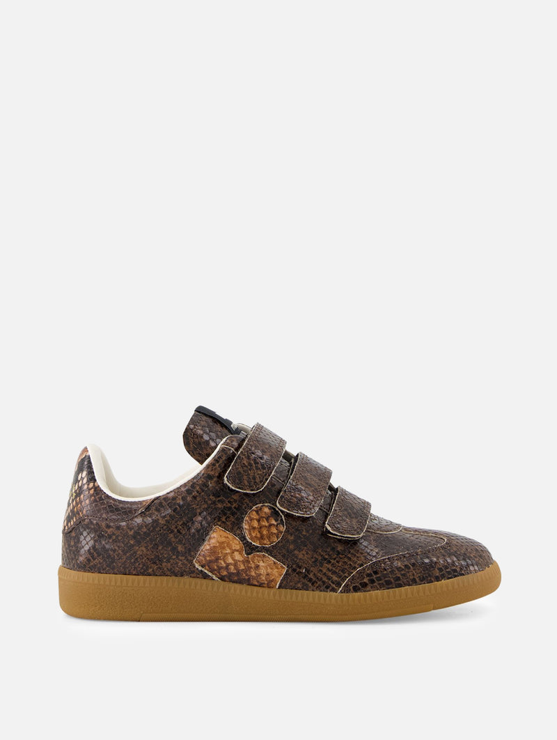 Beth Sneakers in Mocha/Chestnut