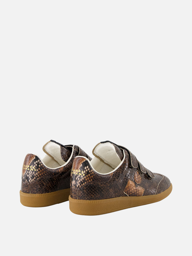 Beth Sneakers in Mocha/Chestnut