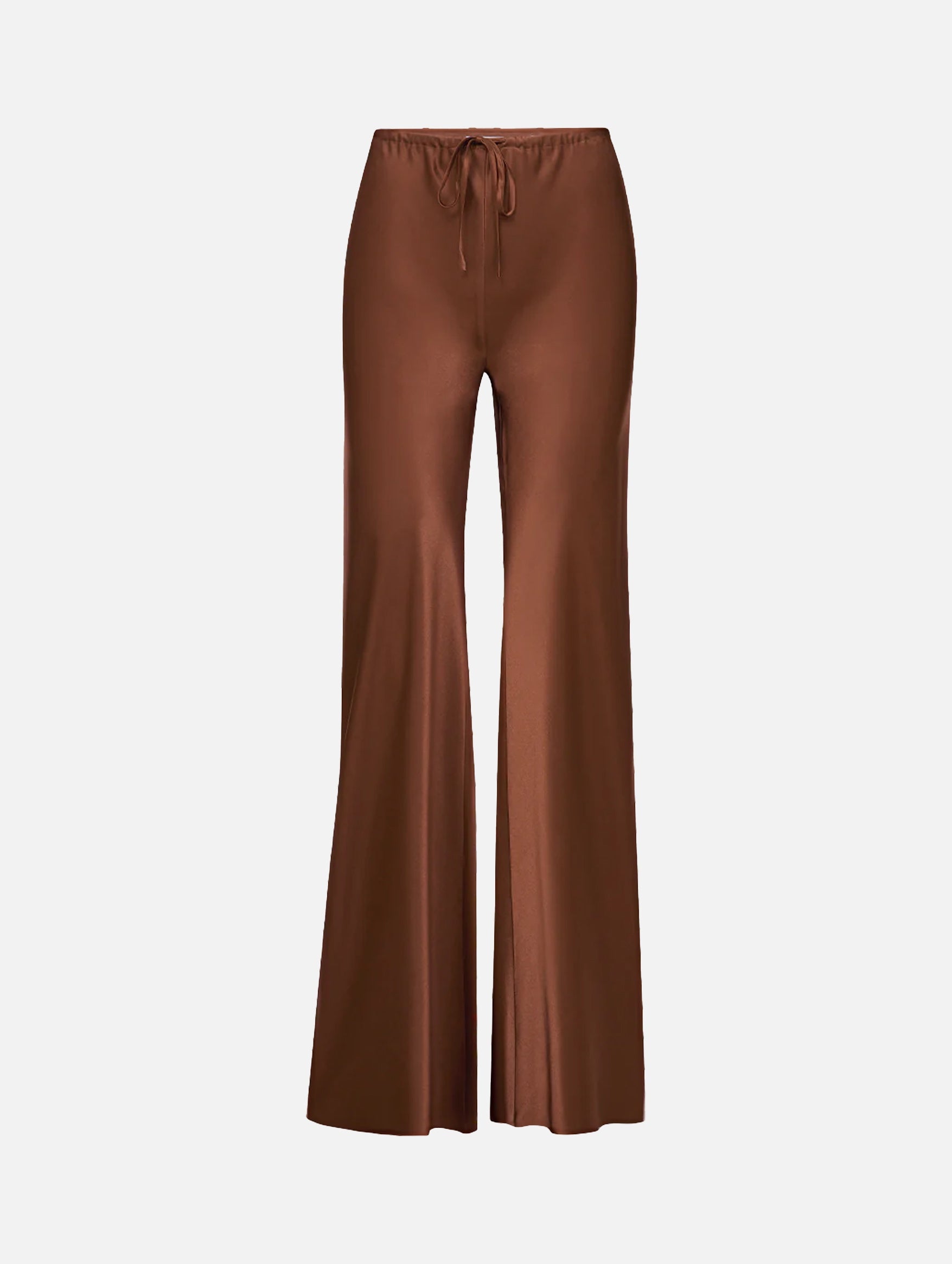Billie Silk Pant in Light Chicory
