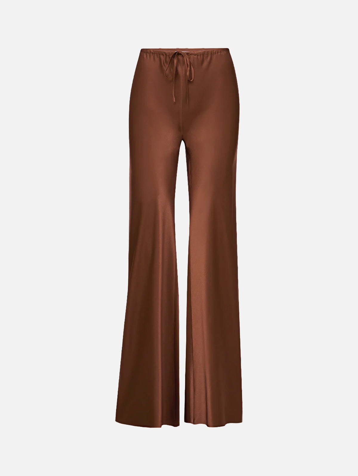 Billie Silk Pant in Light Chicory