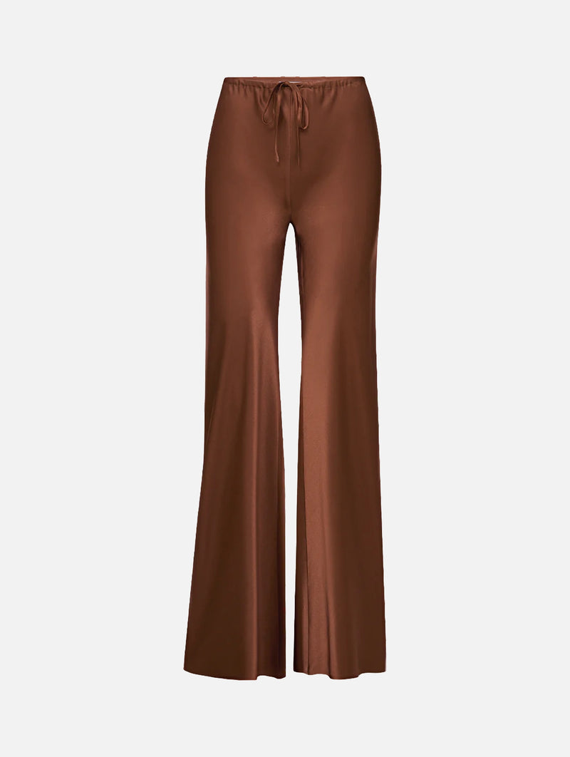 Billie Silk Pant in Light Chicory