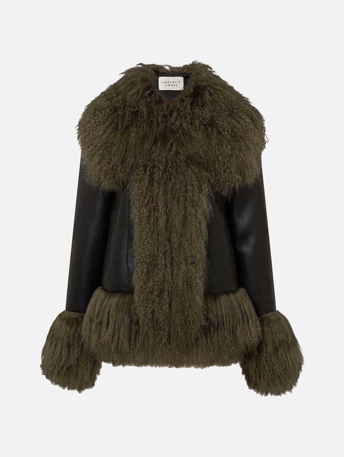 Billie Jacket in Black & Khaki