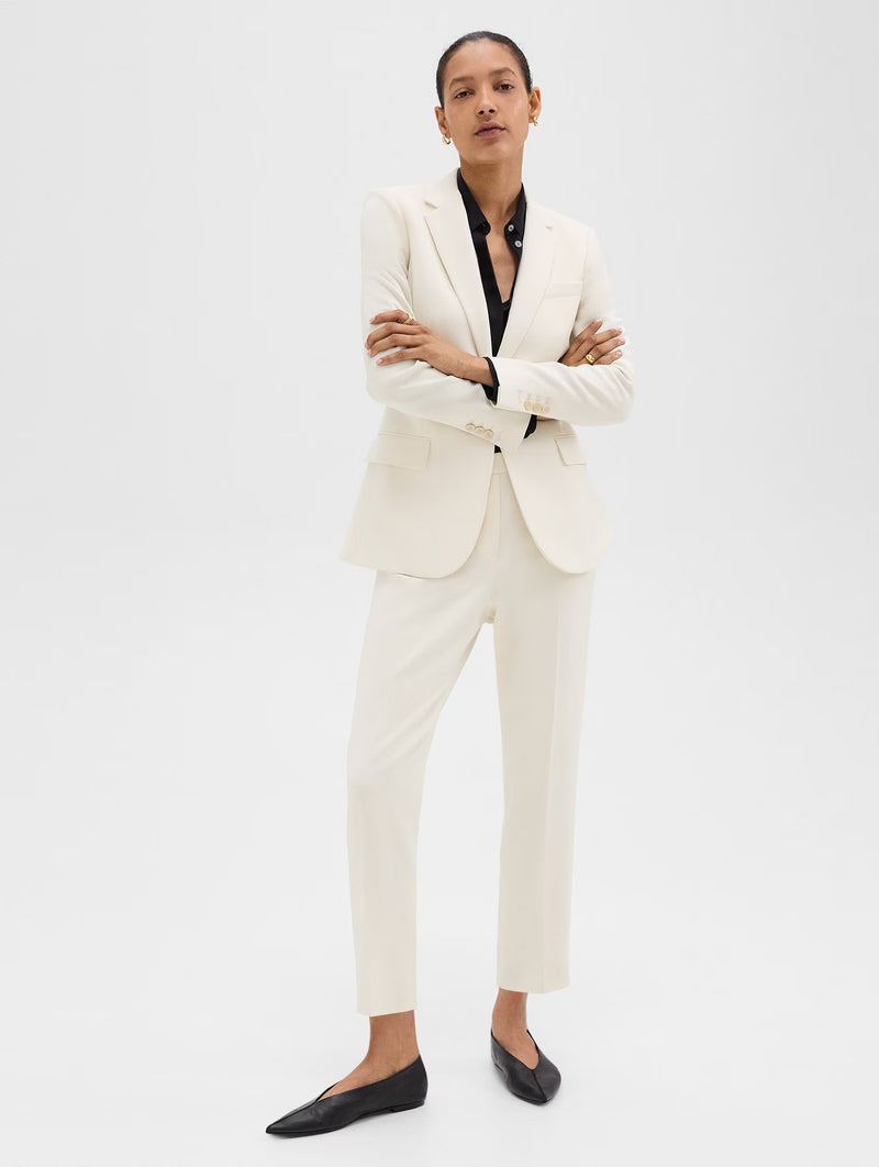 Staple Blazer in Rice