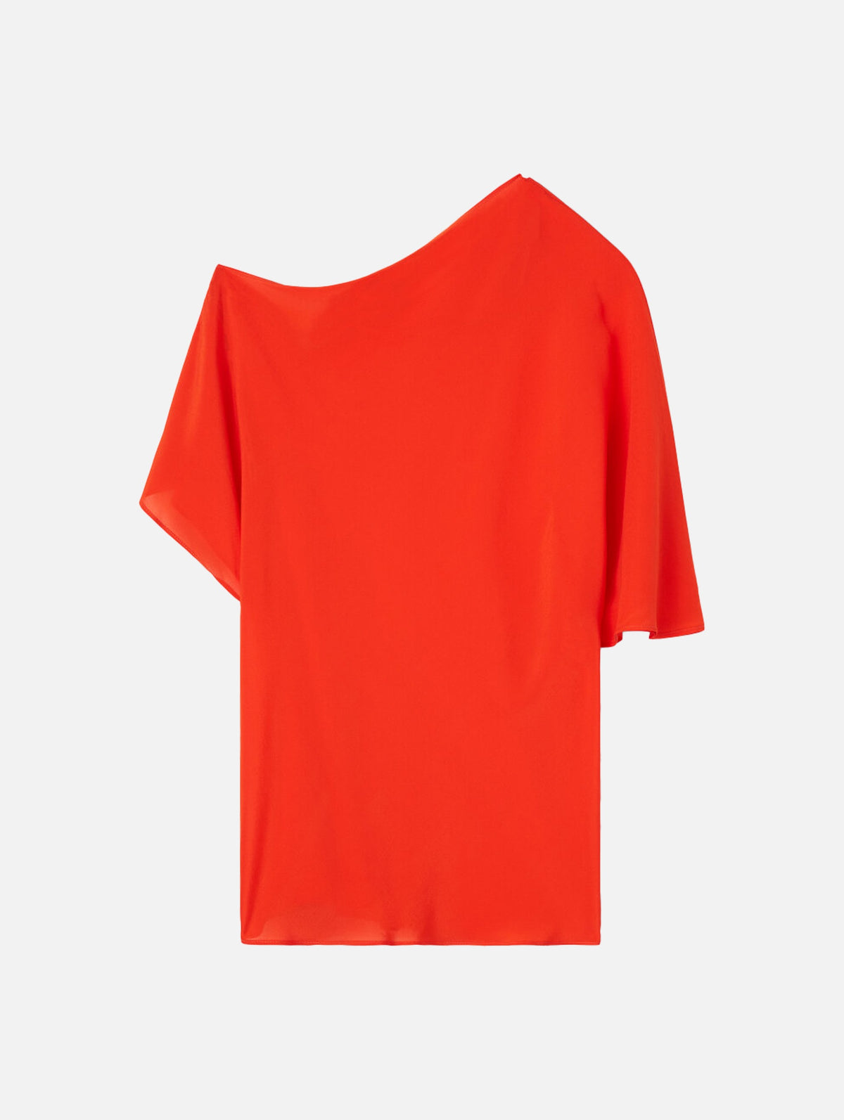 Bono Drape Blouse in Red