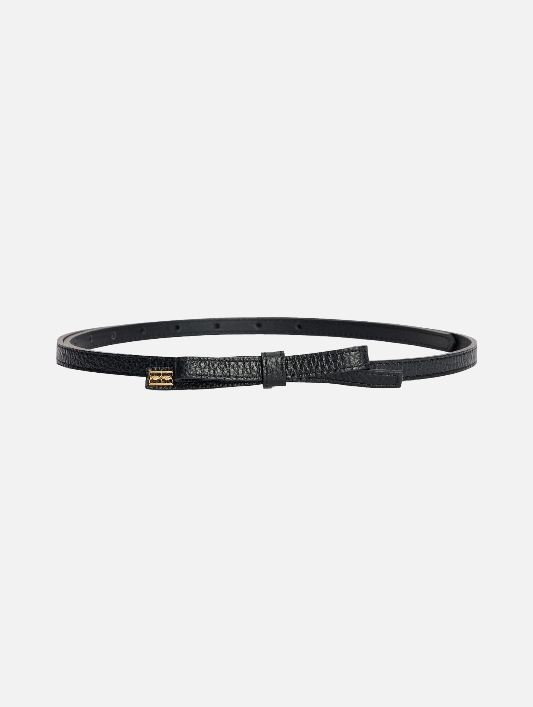 Booma Leather Belt in Black