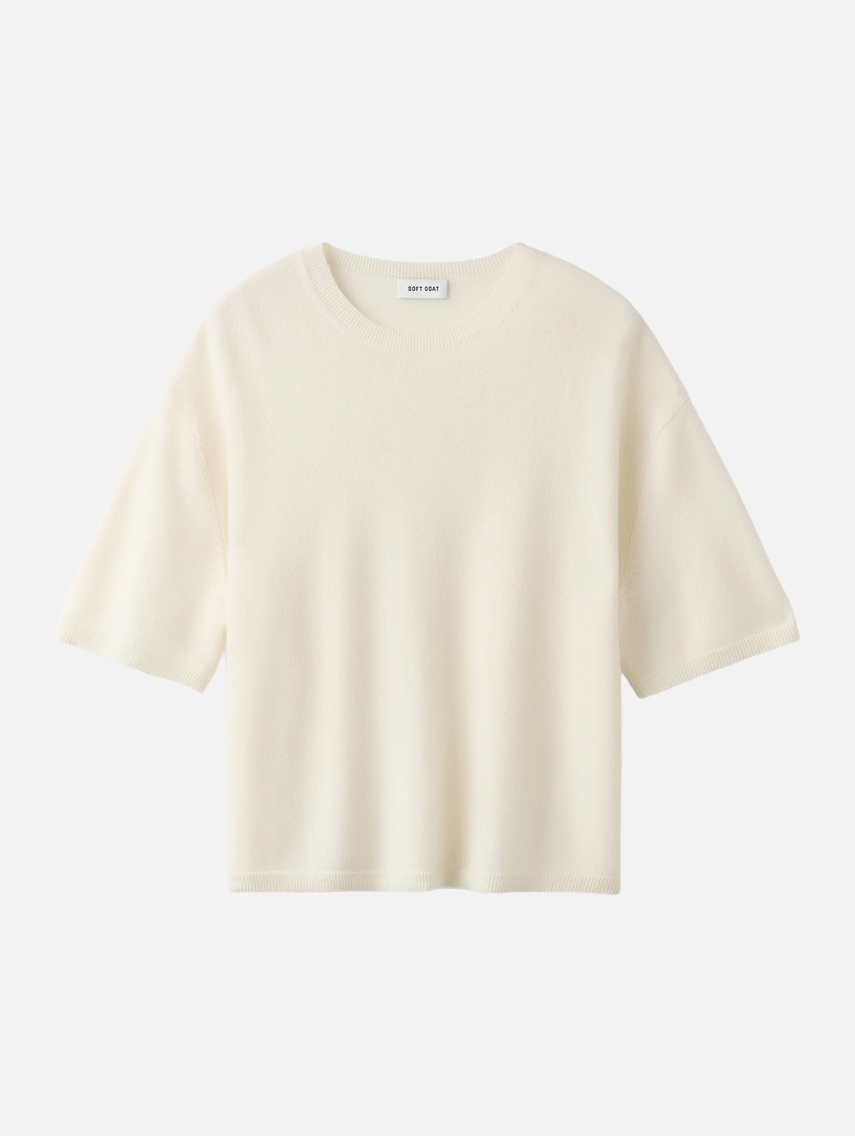 Boyfriend Tee in Feather White