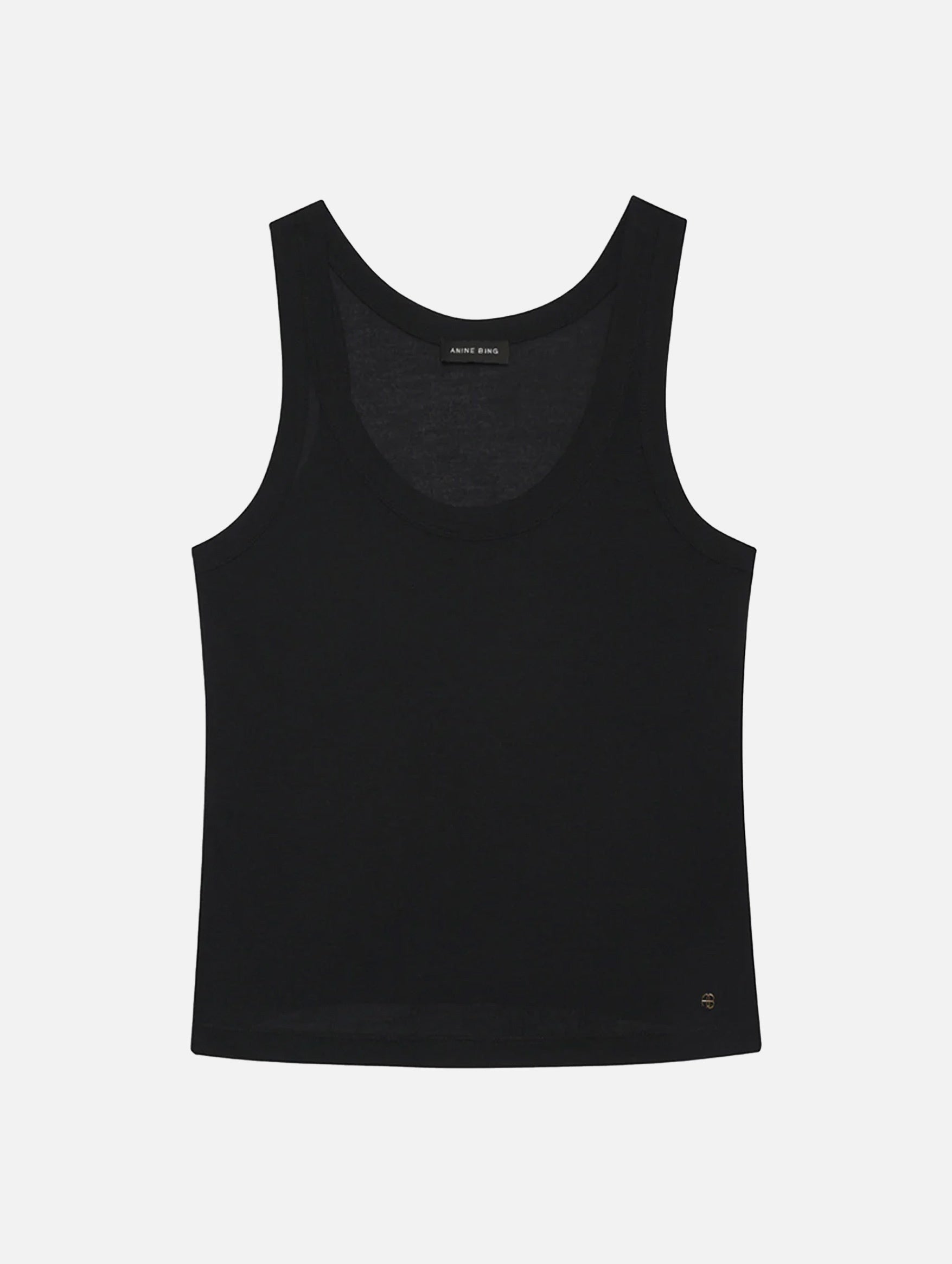 Brine Cashmere Blend Tank in Black