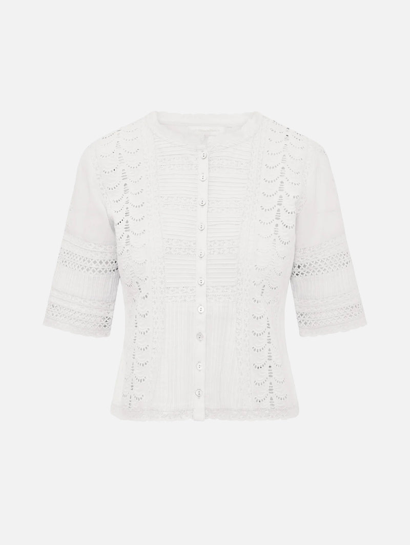 Ciela Top in Optic White