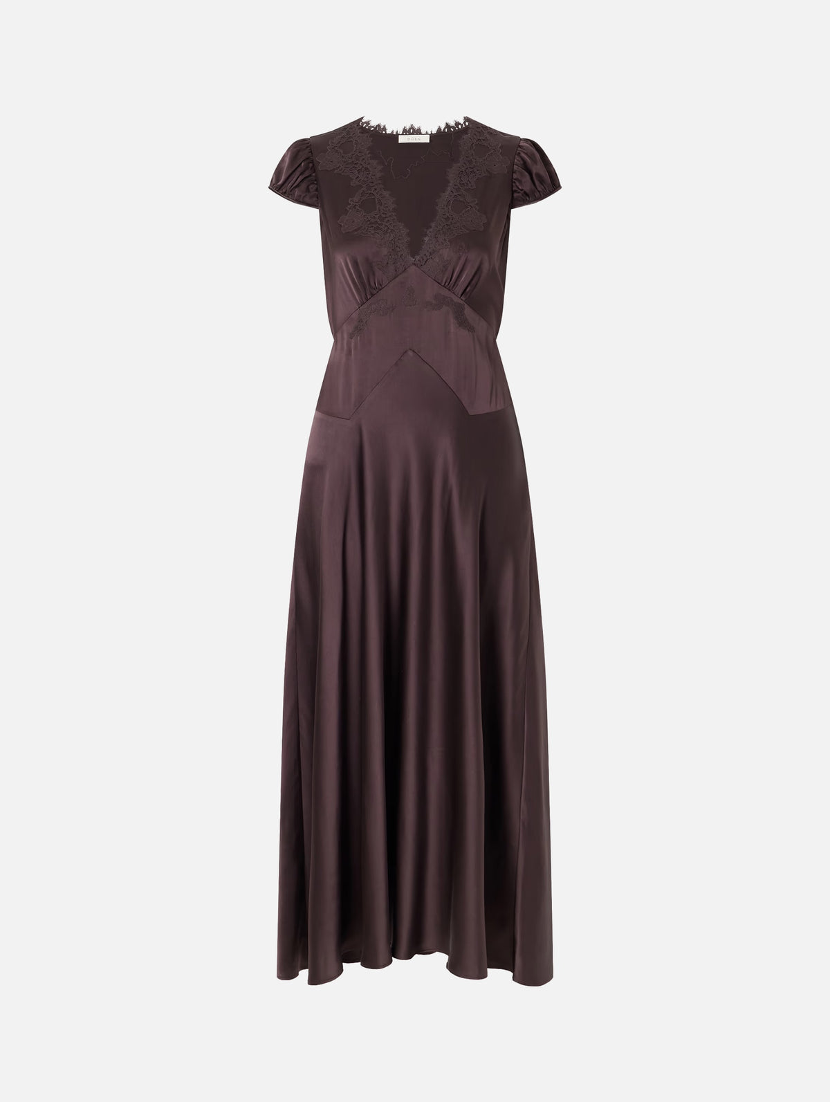 Coraline Dress in Equestrian Brown