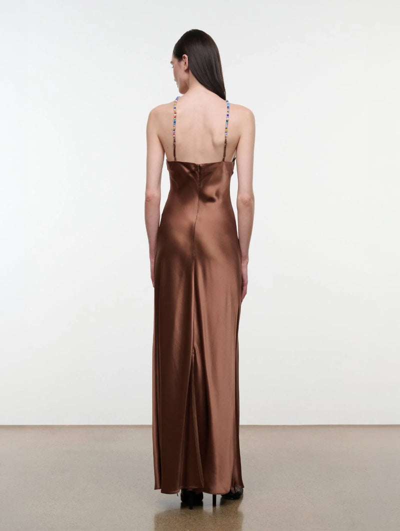 Cadence Dress in Cigar