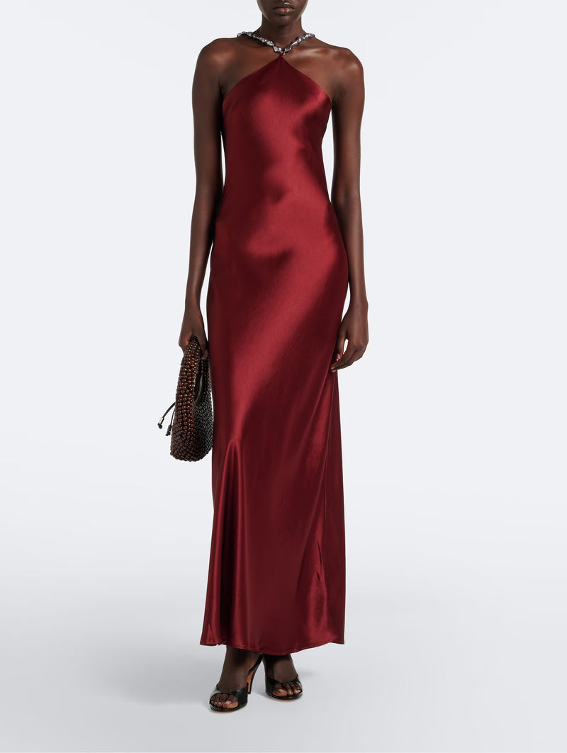 Cadence Dress in Pinot