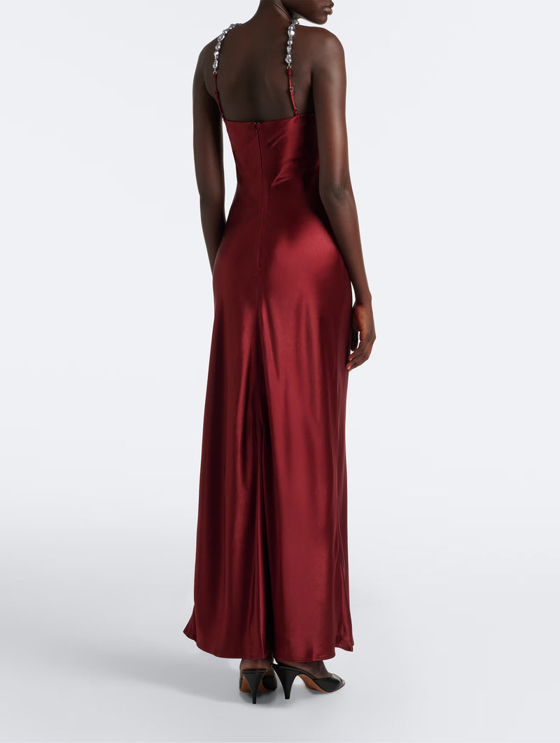 Cadence Dress in Pinot