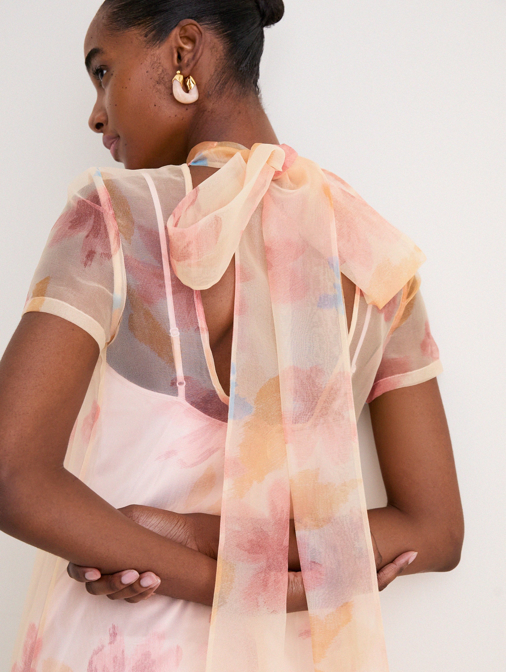 Calluna Dress in Spring Day