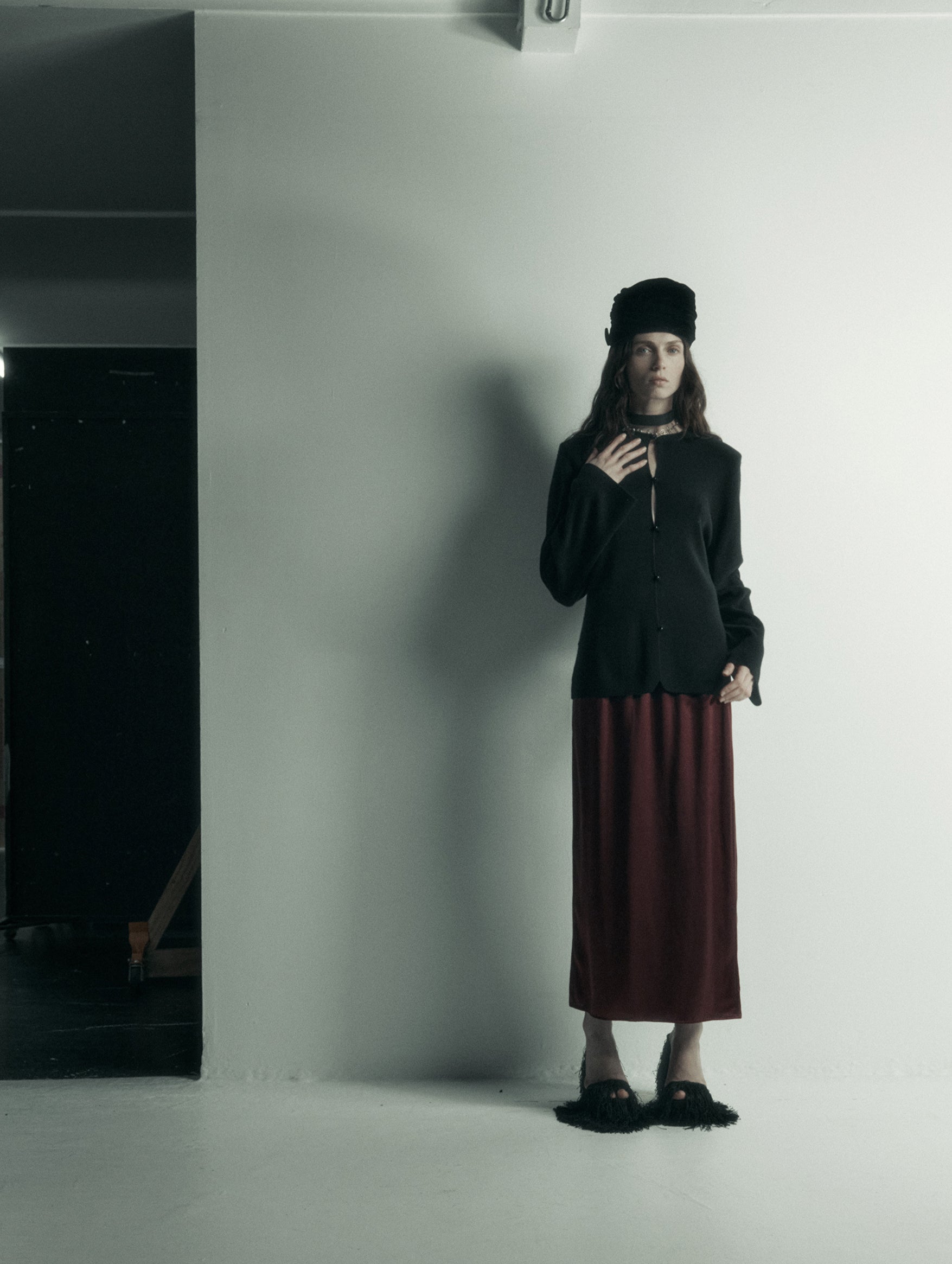 Camilla Skirt in Cassis