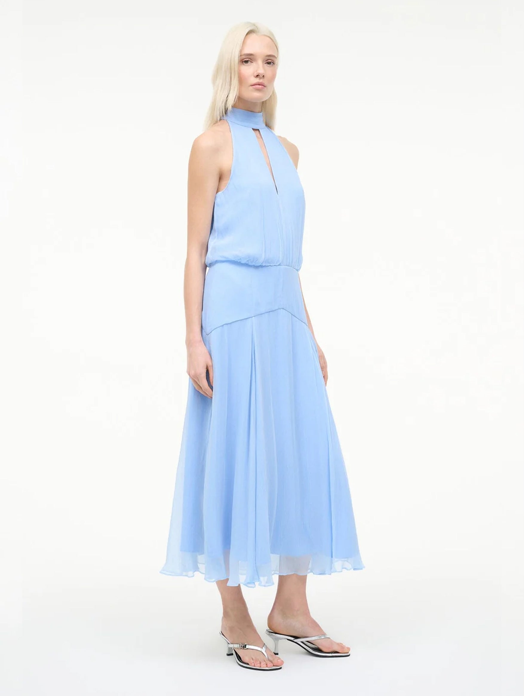 Camryn Dress in Clear Blue