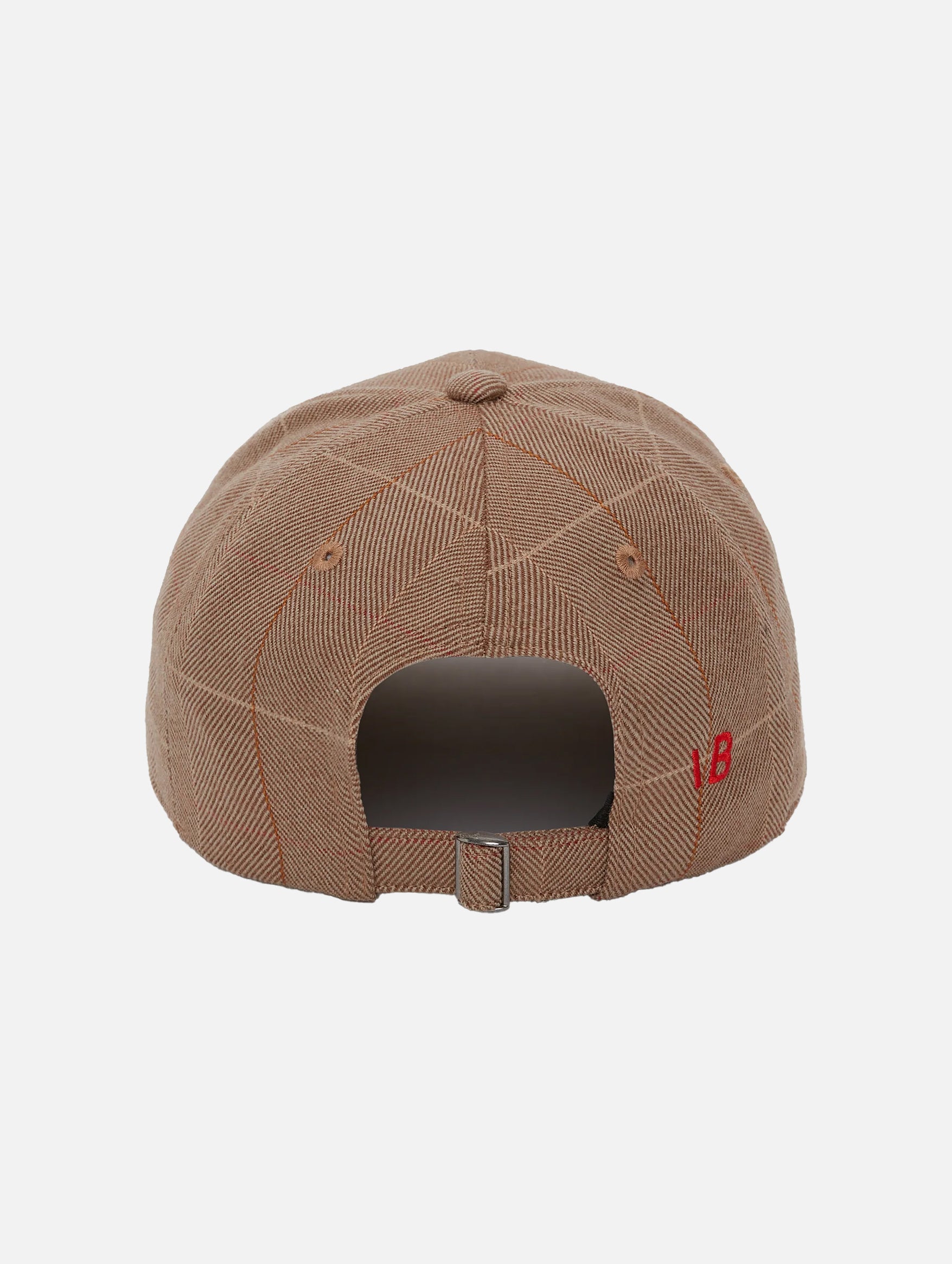 Logo Cap in Camel Multi