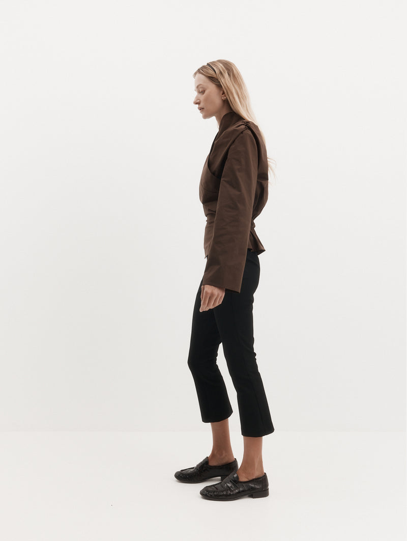 Capri Trouser in Black
