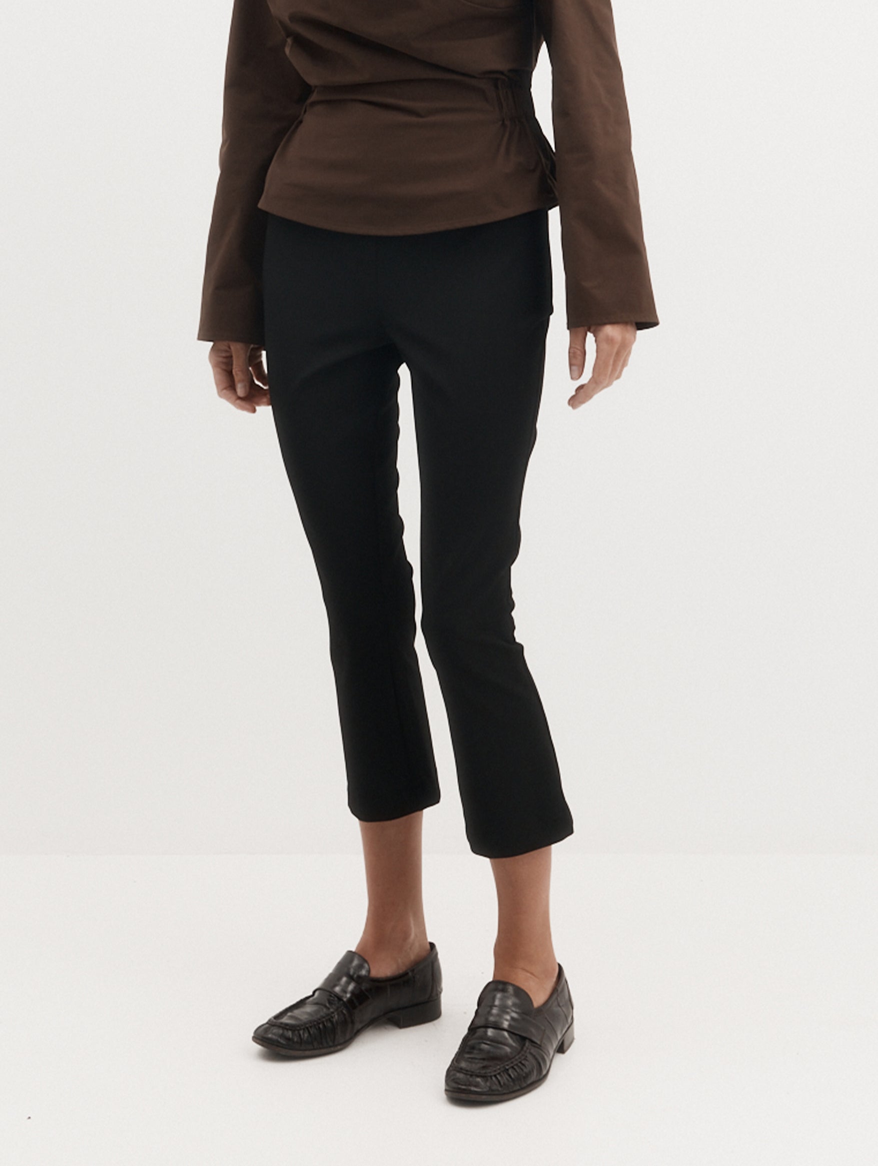 Capri Trouser in Black