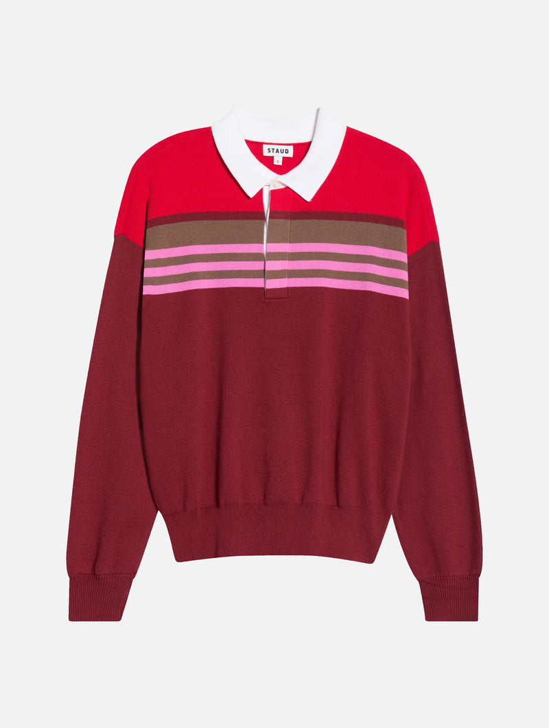 Sail Top Cardinal in Multi Stripe